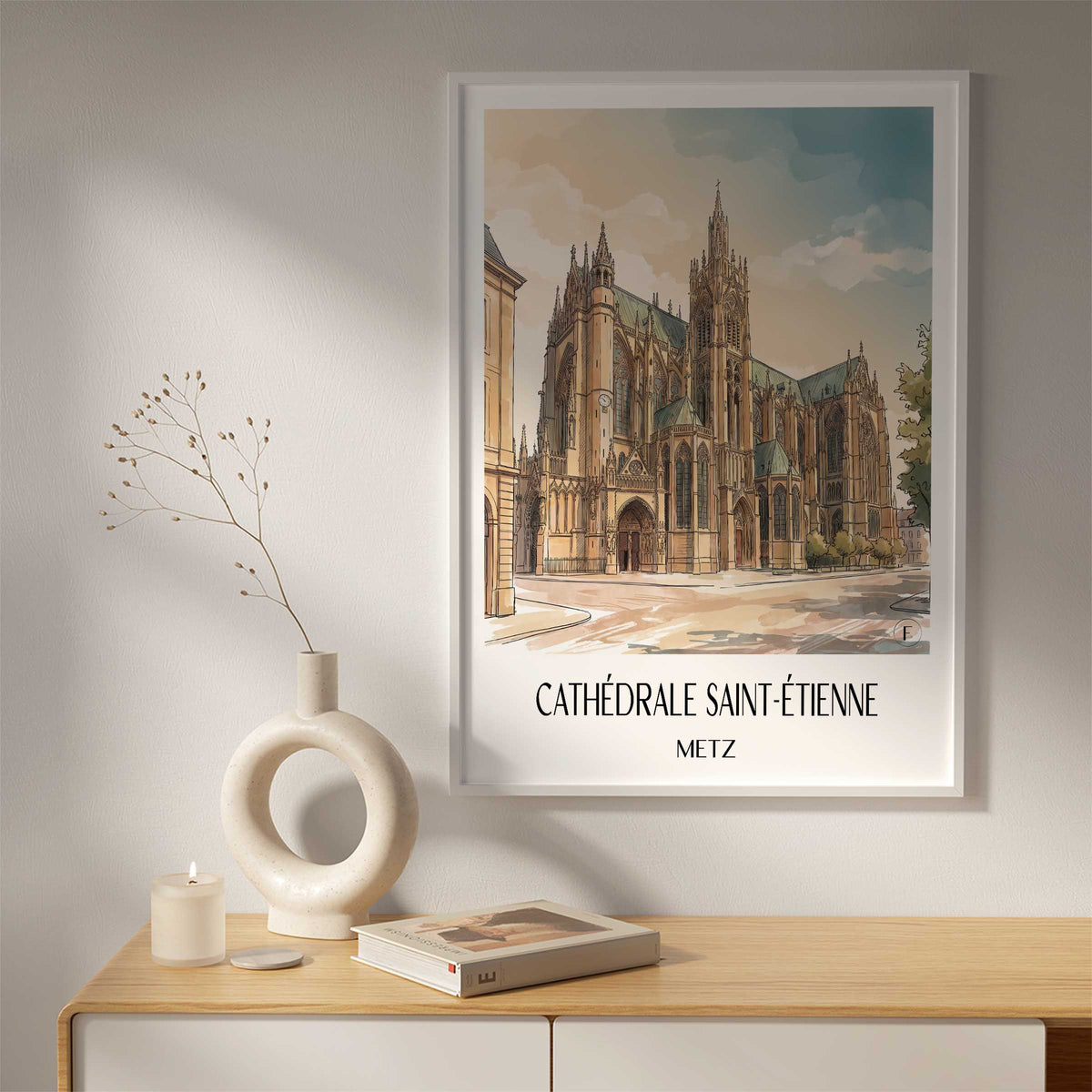 cathédrale-saint-étienne-metz-frankreich-poster-aquarell