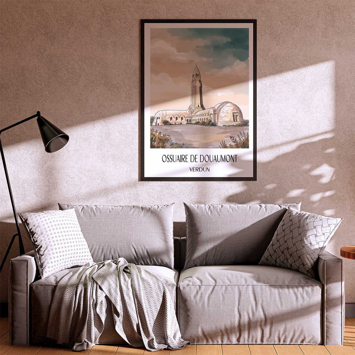 ossuaire-de-douaumont-verdun-frankreich-poster-aquarell