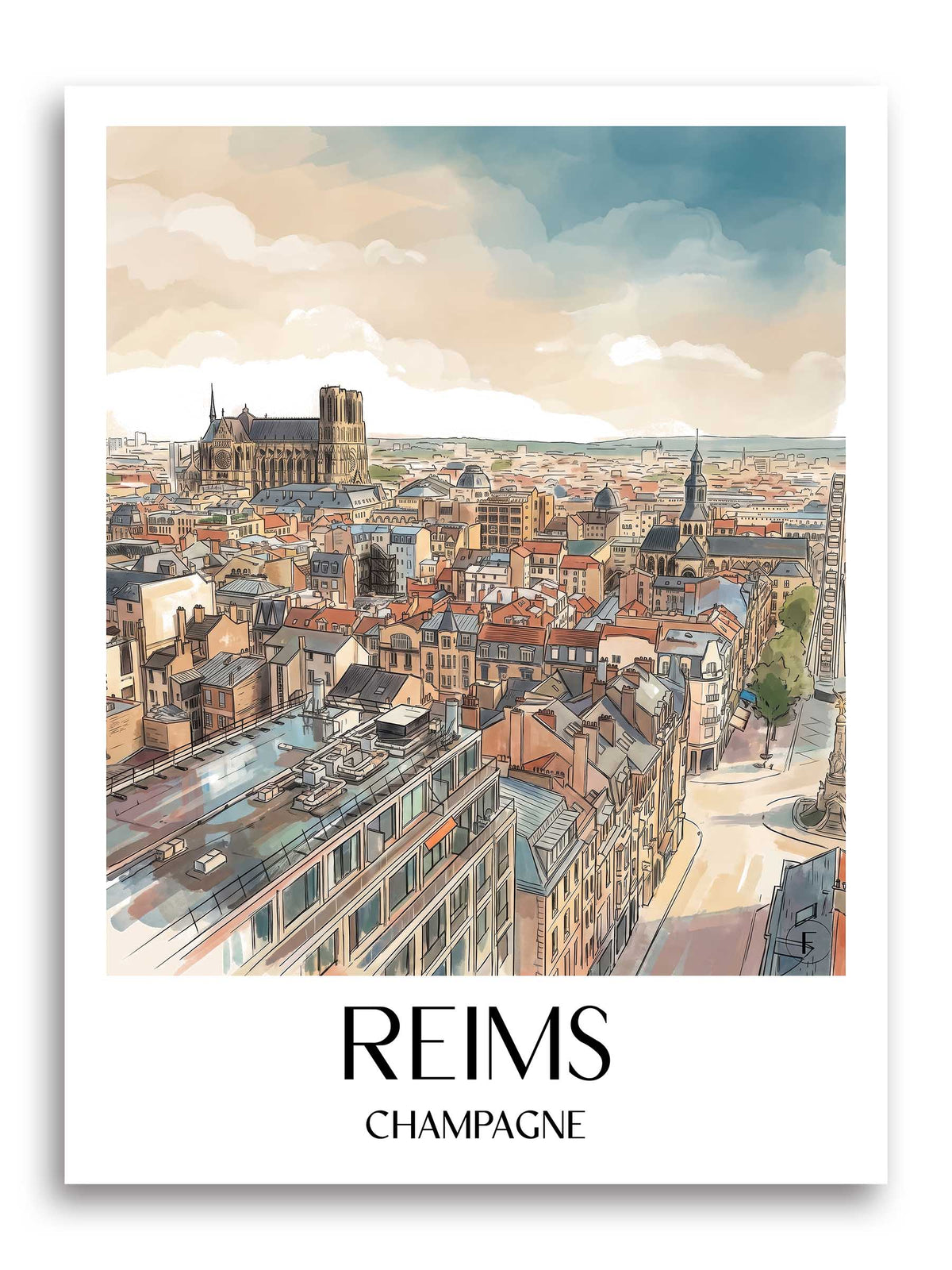 reims-champagne-frankreich-poster-aquarell