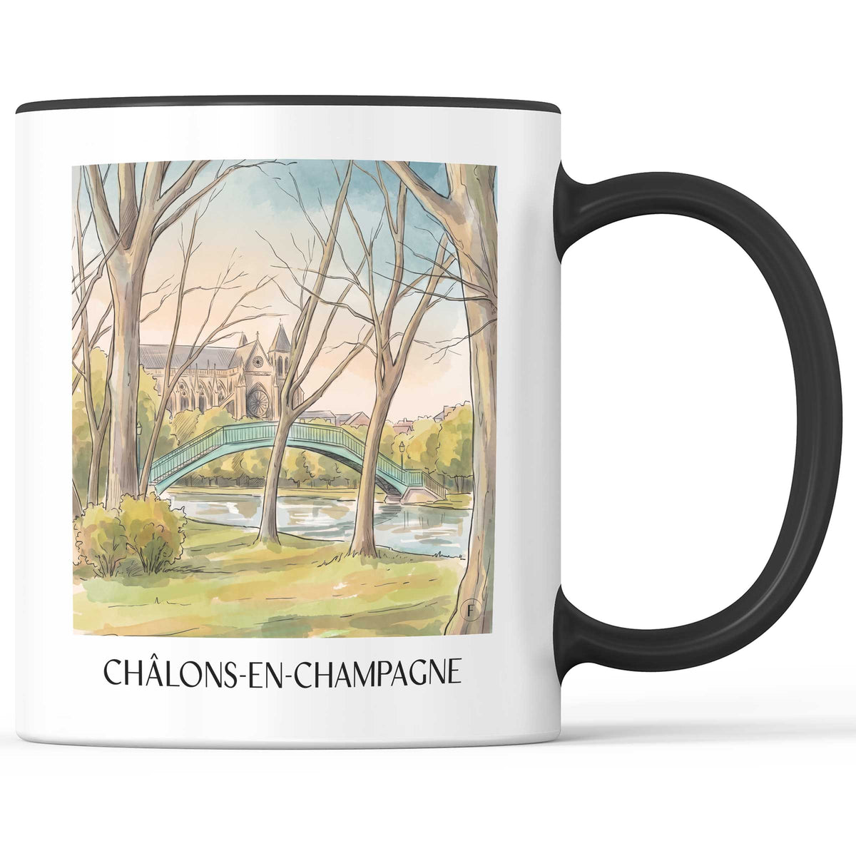 châlons-en-champagne-marne-frankreich-kaffeebecher-aquarell