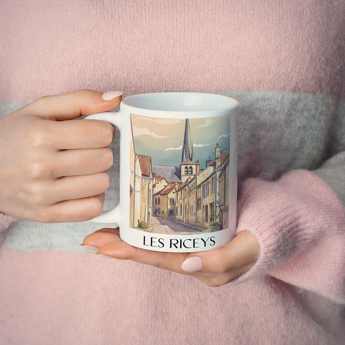 les-riceys-côte-des-bar-frankreich-kaffeebecher-aquarell