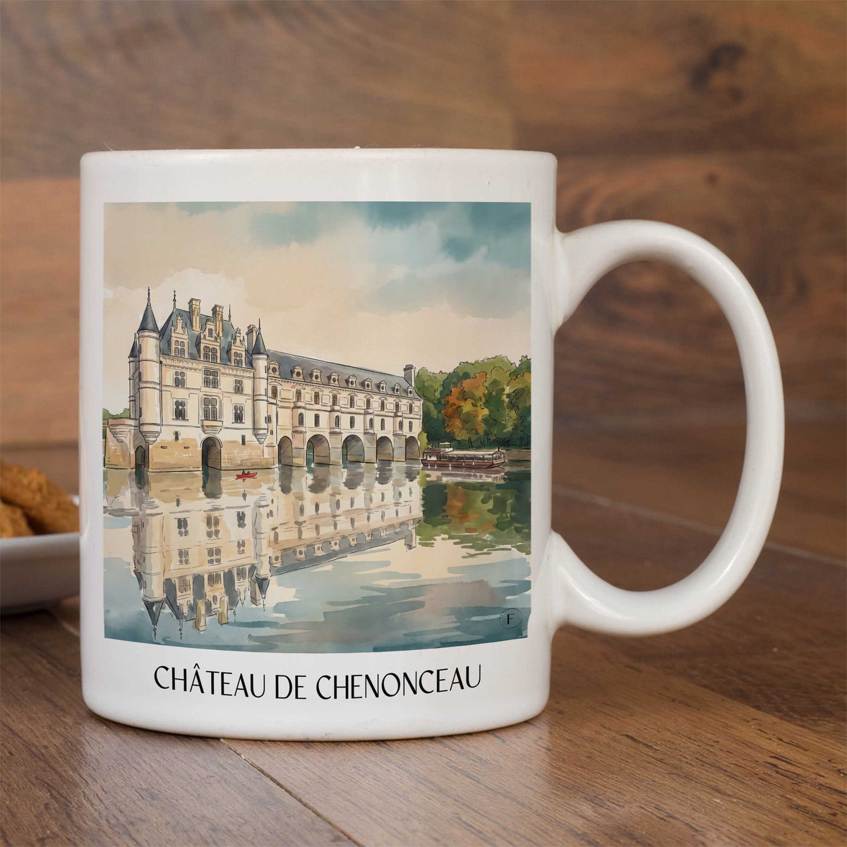 château-de-chenonceau-val-de-loire-frankreich-kaffeebecher-aquarell
