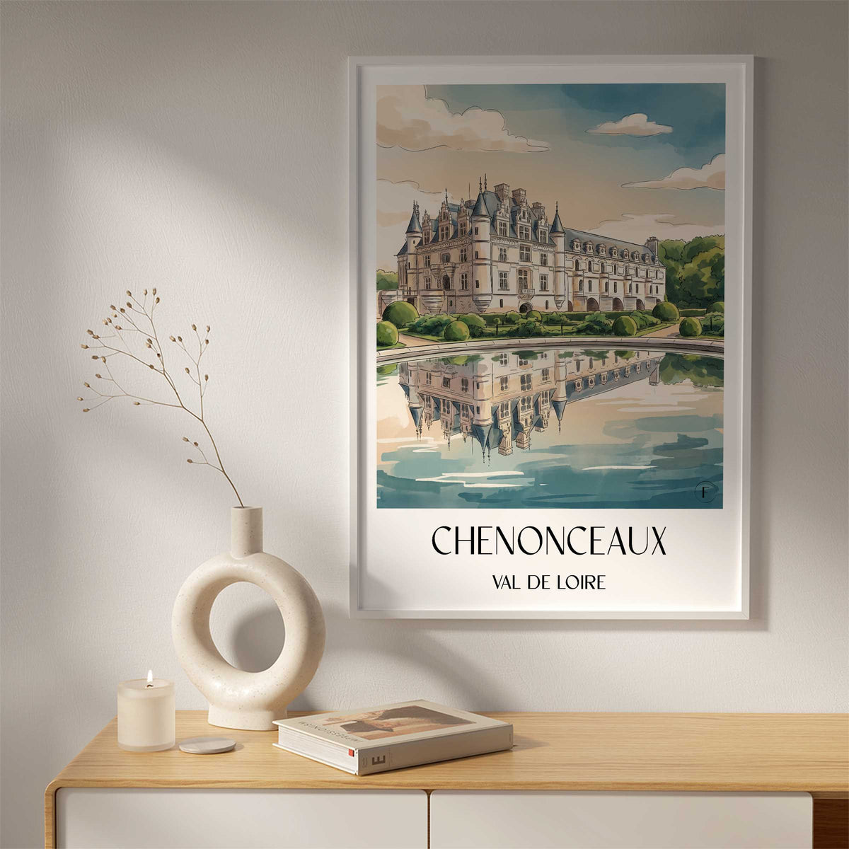 chenonceaux-val-de-loire-frankreich-poster-aquarell