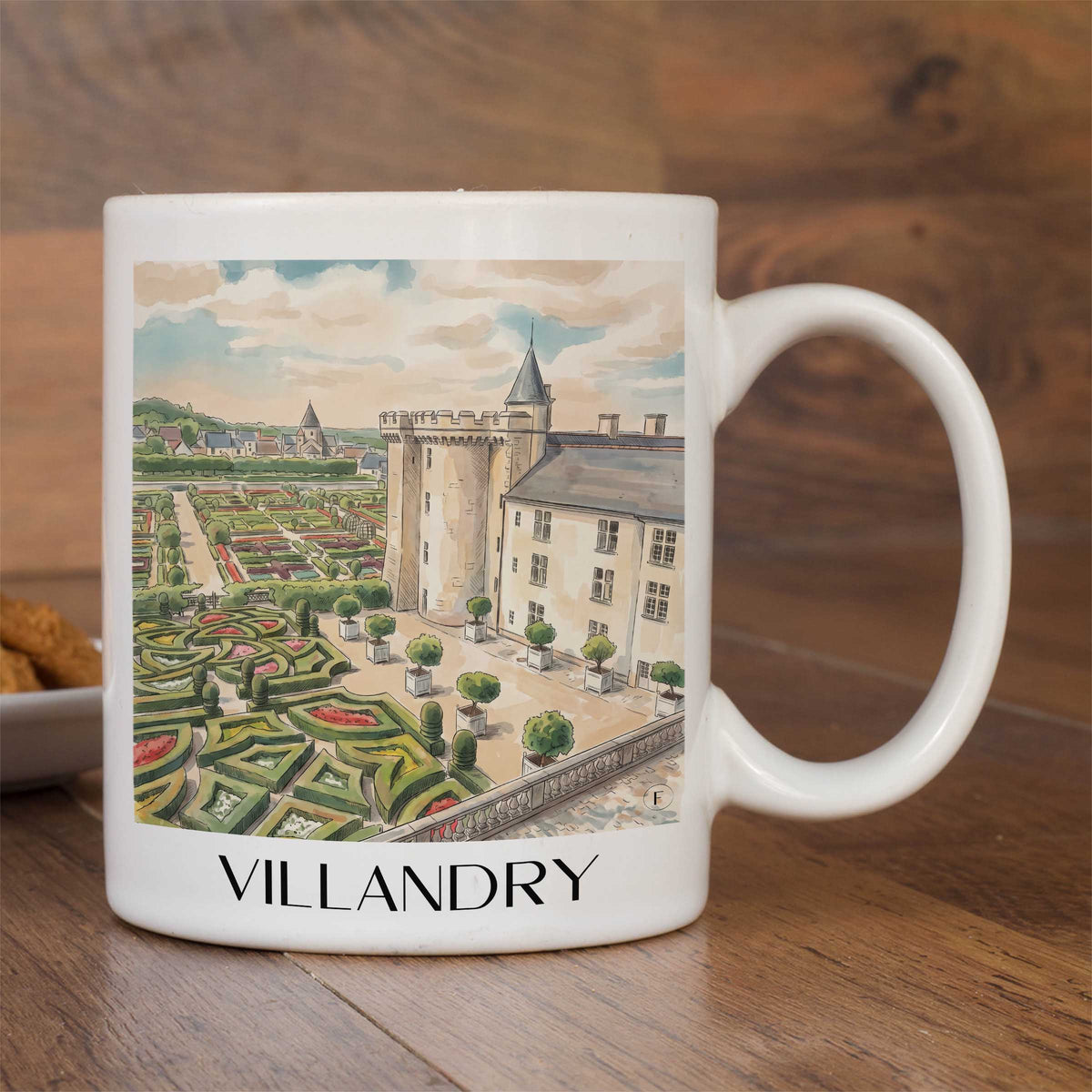 villandry-val-de-loire-frankreich-kaffeebecher-aquarell
