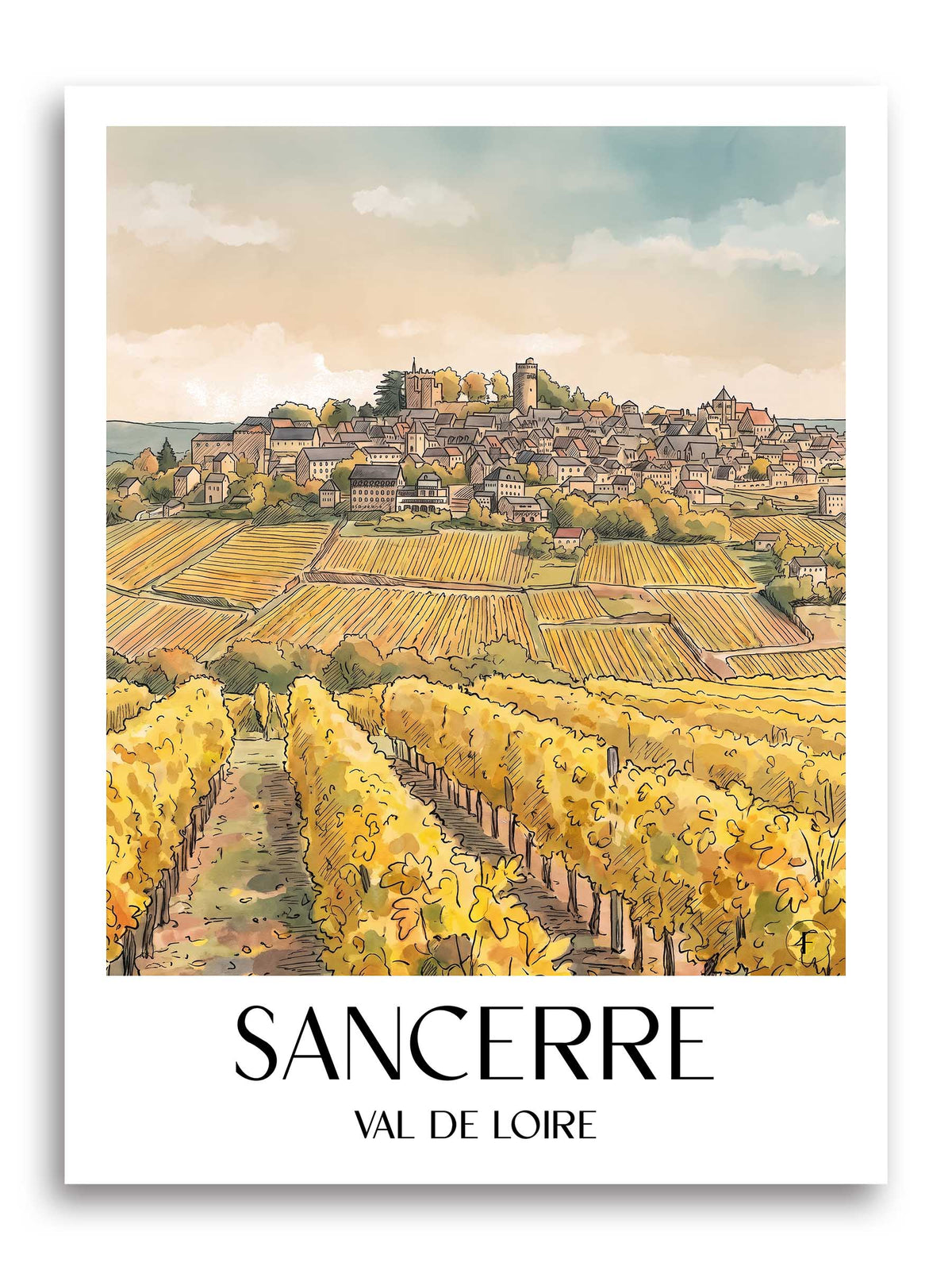 sancerre-val-de-loire-frankreich-poster-aquarell
