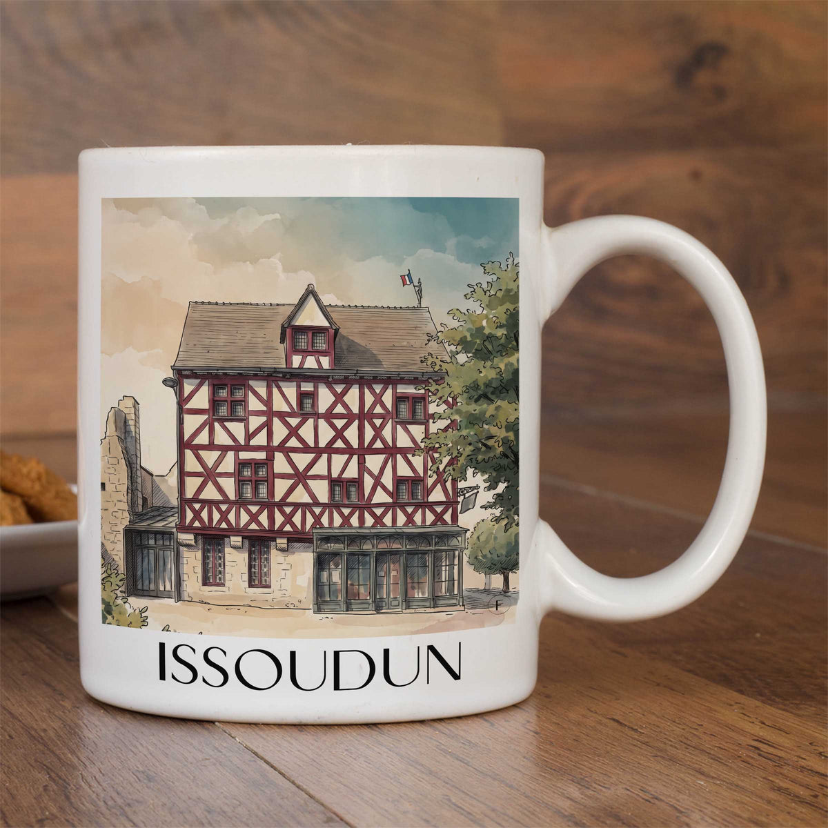 issoudun-indre-frankreich-kaffeebecher-aquarell