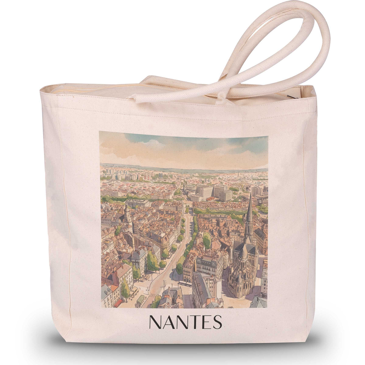 nantes-pays-de-la-loire-frankreich-einkaufstasche-aquarell