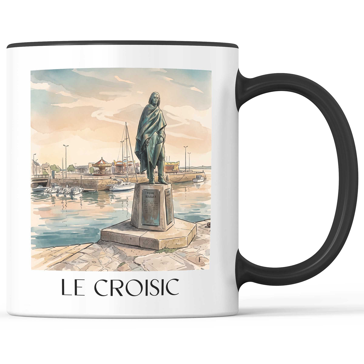 le-croisic-presqu'île-guérandaise-frankreich-kaffeebecher-aquarell