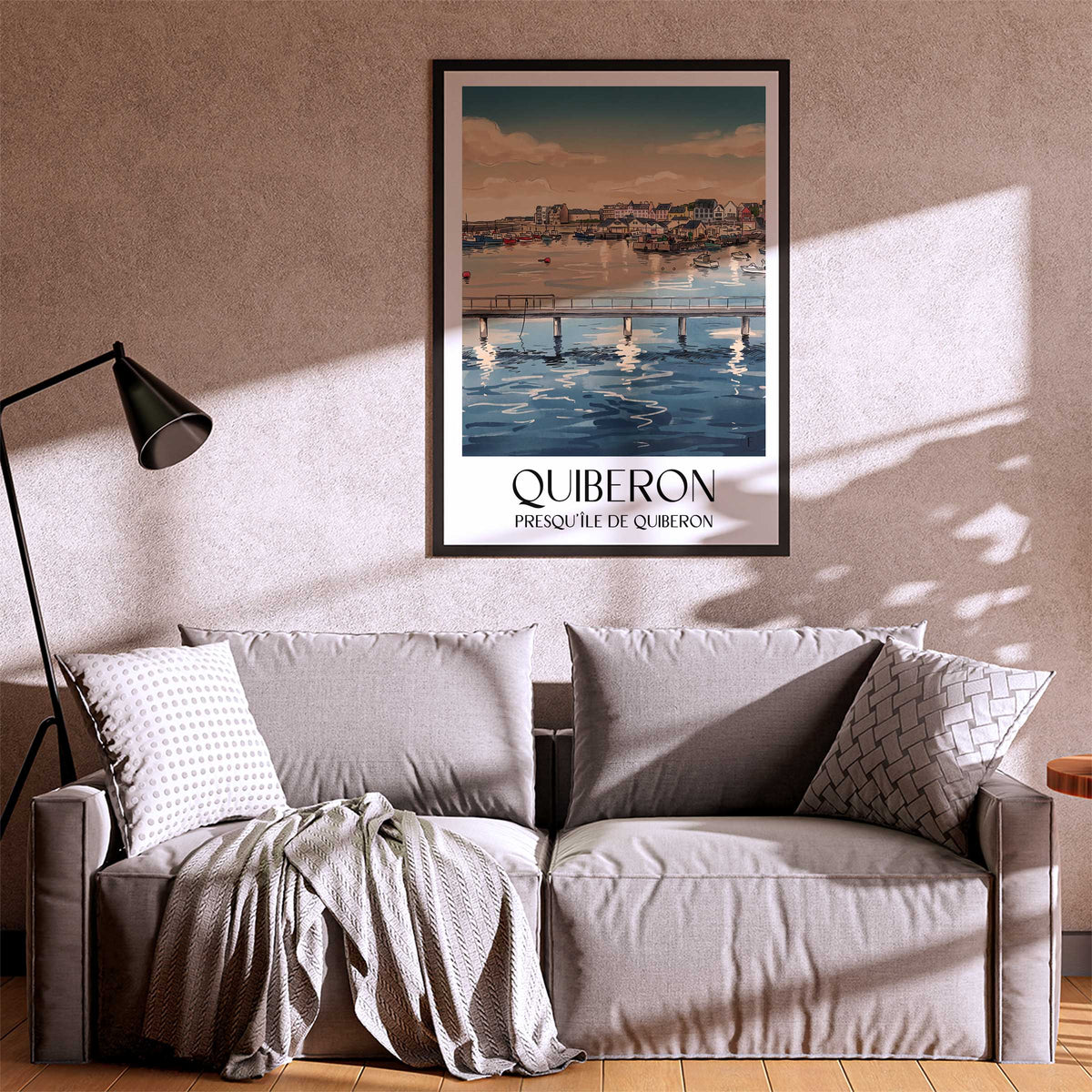 quiberon-presqu'île-de-quiberon-frankreich-poster-aquarell