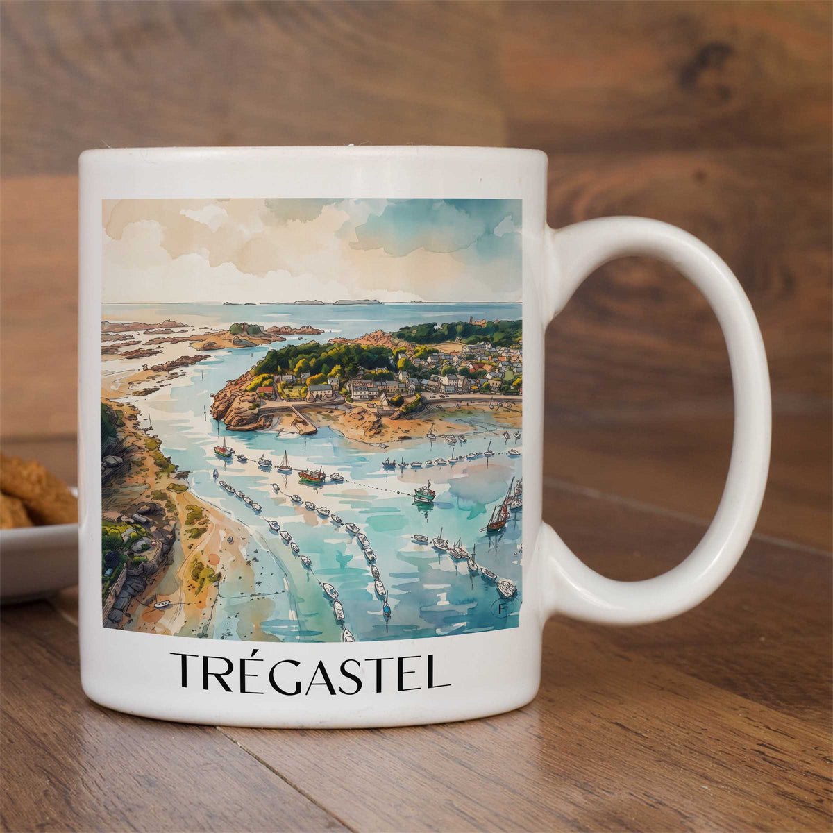 trégastel-côte-de-granit-rose-frankreich-kaffeebecher-aquarell