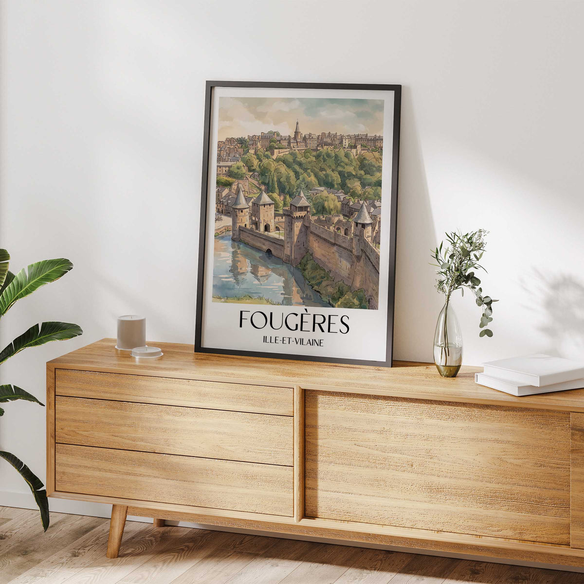 fougères-ille-et-vilaine-frankreich-poster-aquarell