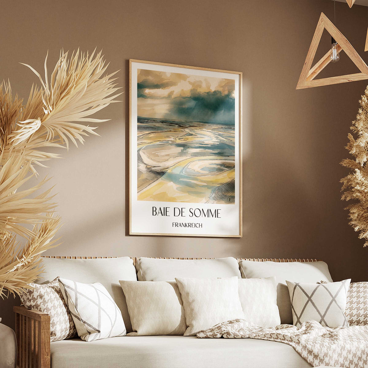 baie-de-somme-frankreich-frankreich-poster-aquarell