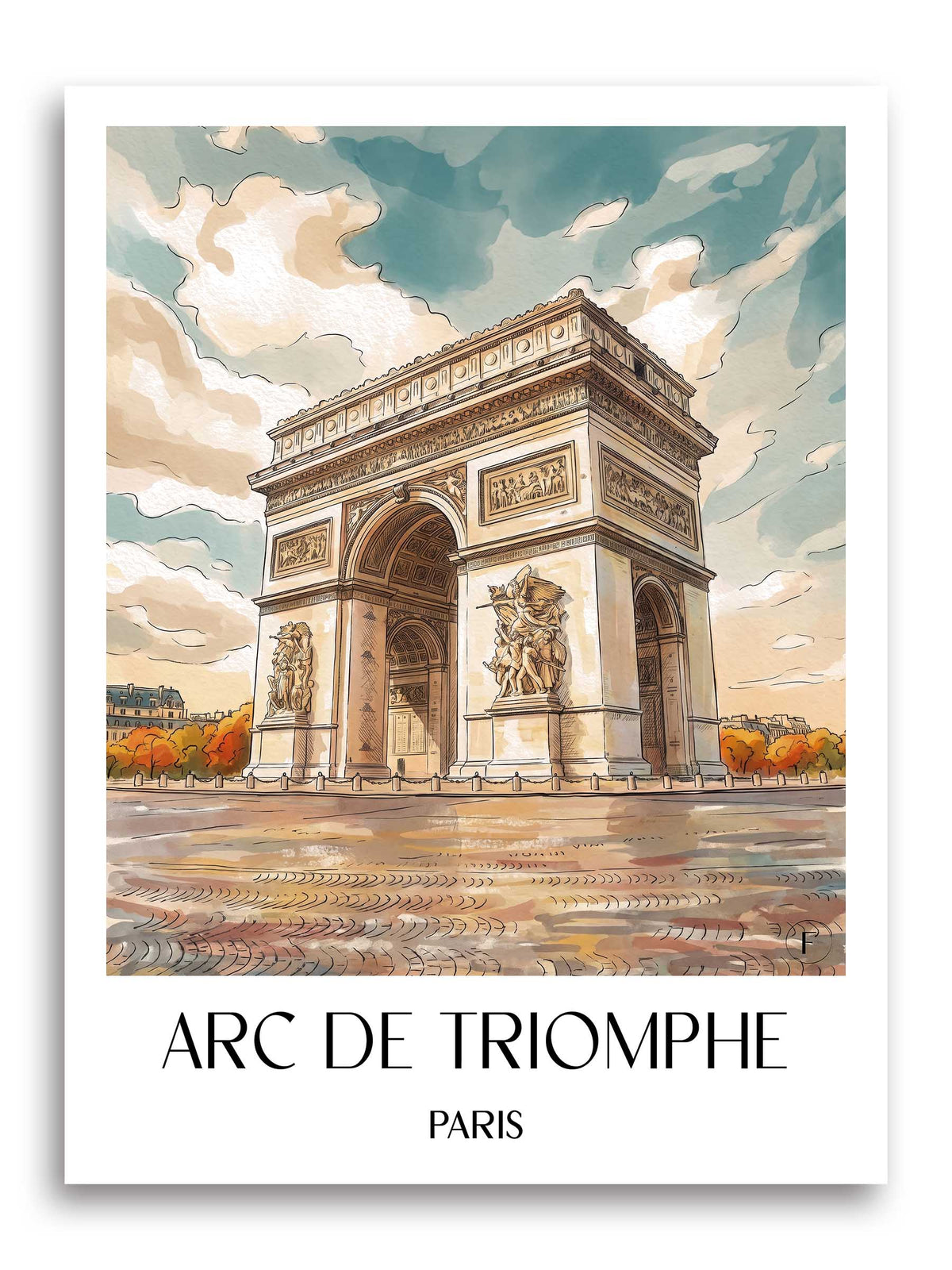 arc-de-triomphe-paris-frankreich-poster-aquarell