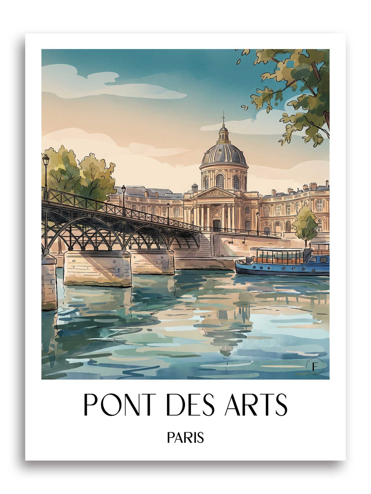 pont-des-arts-paris-frankreich-poster-aquarell