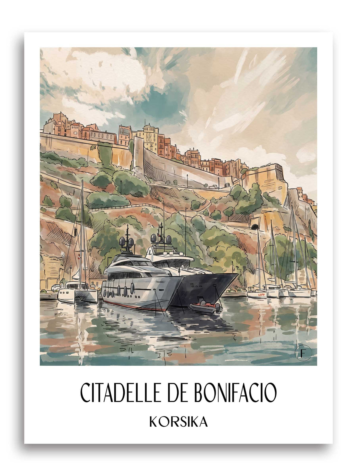 citadelle-de-bonifacio-korsika-frankreich-poster-aquarell