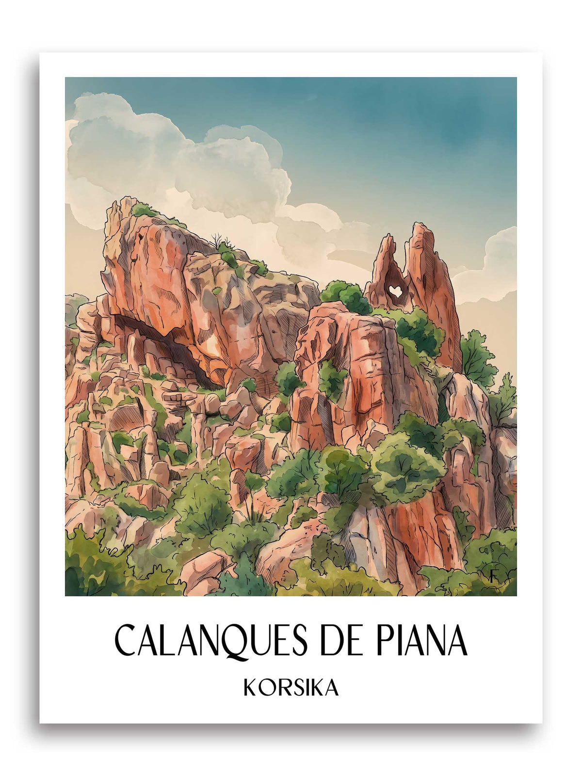 calanques-de-piana-korsika-frankreich-poster-aquarell