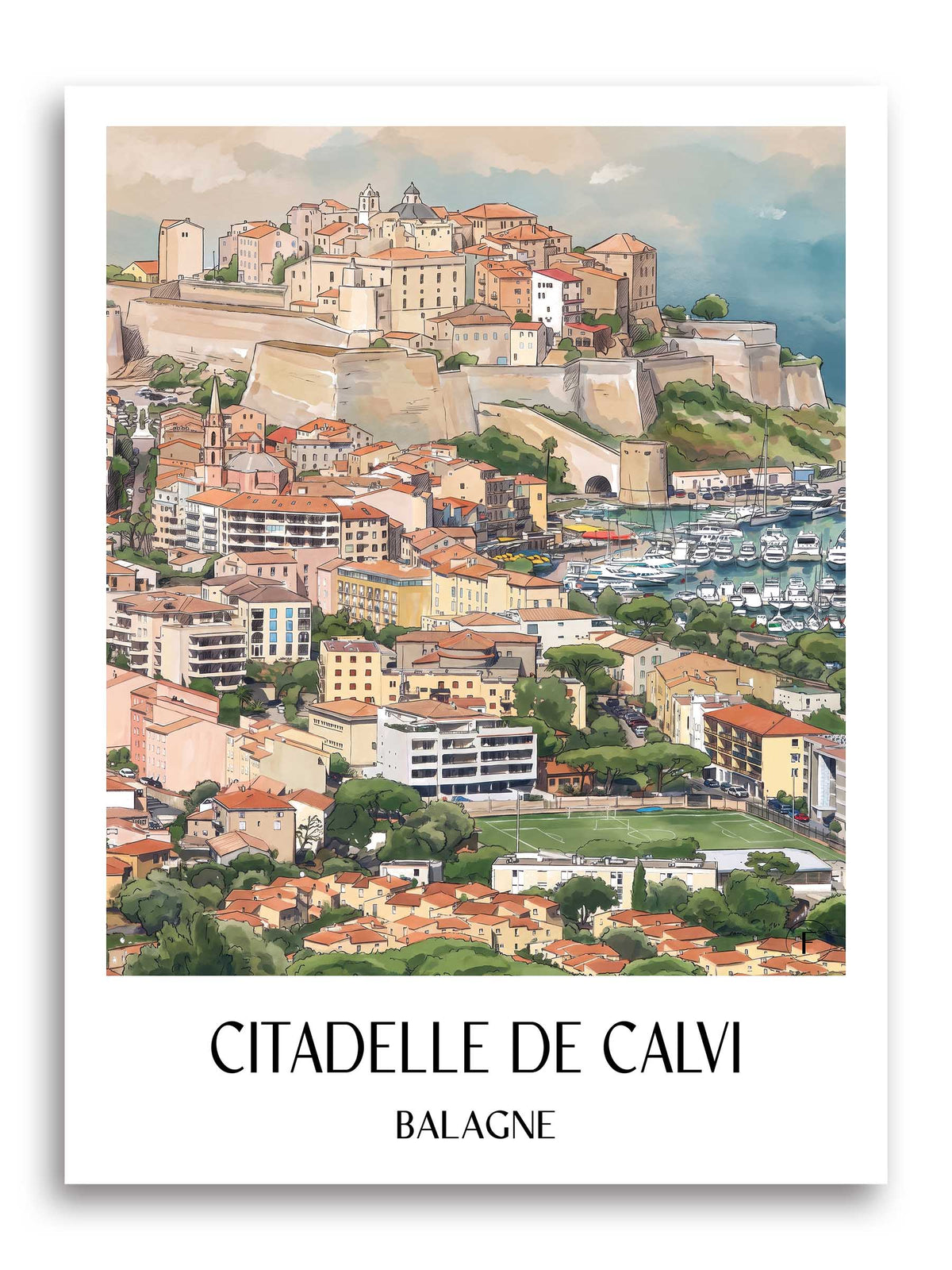 citadelle-de-calvi-balagne-frankreich-poster-aquarell