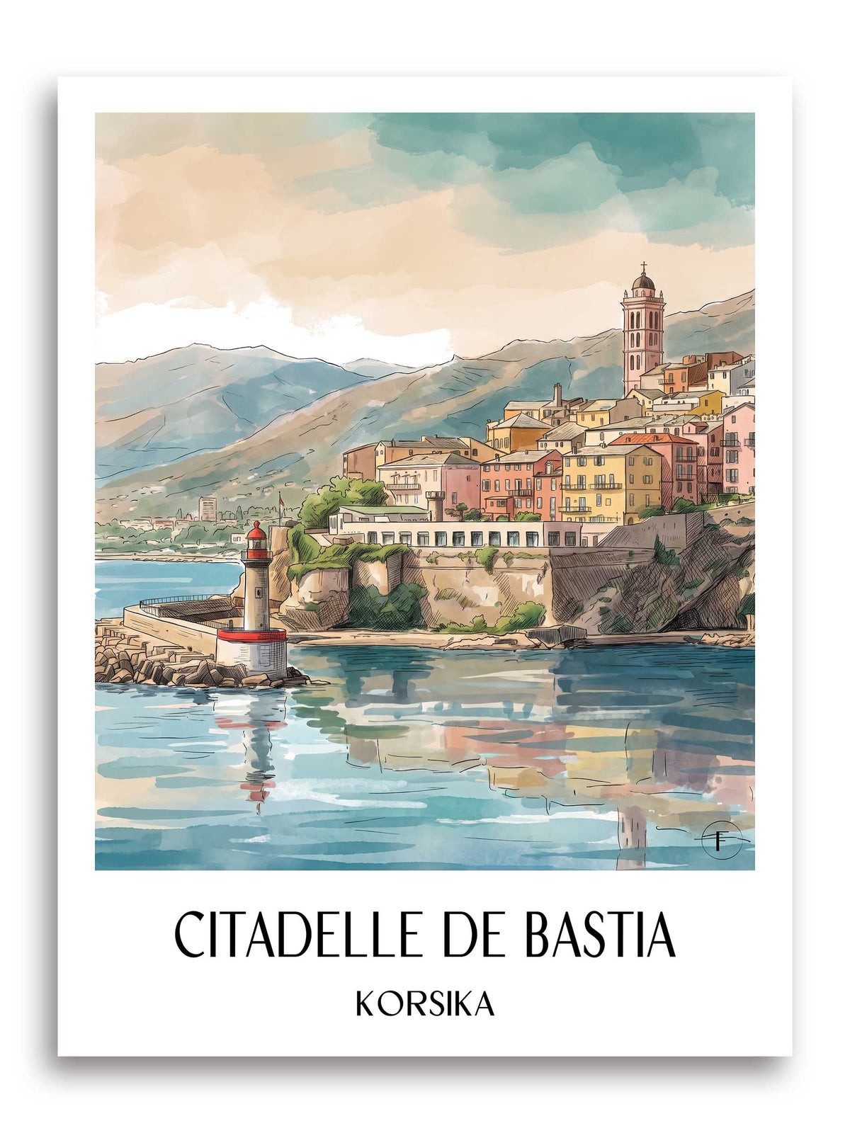citadelle-de-bastia-korsika-frankreich-poster-aquarell