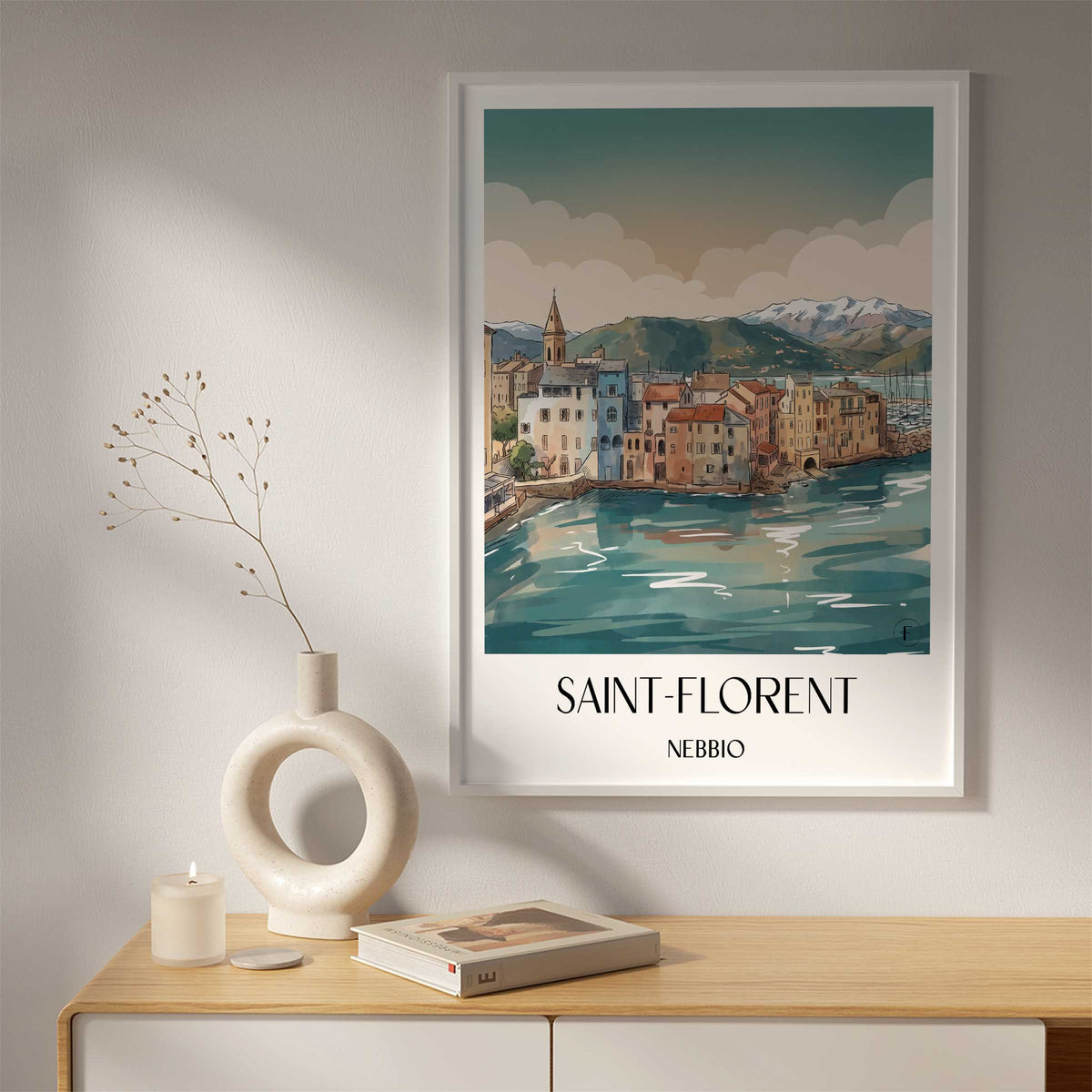saint-florent-nebbio-frankreich-poster-aquarell