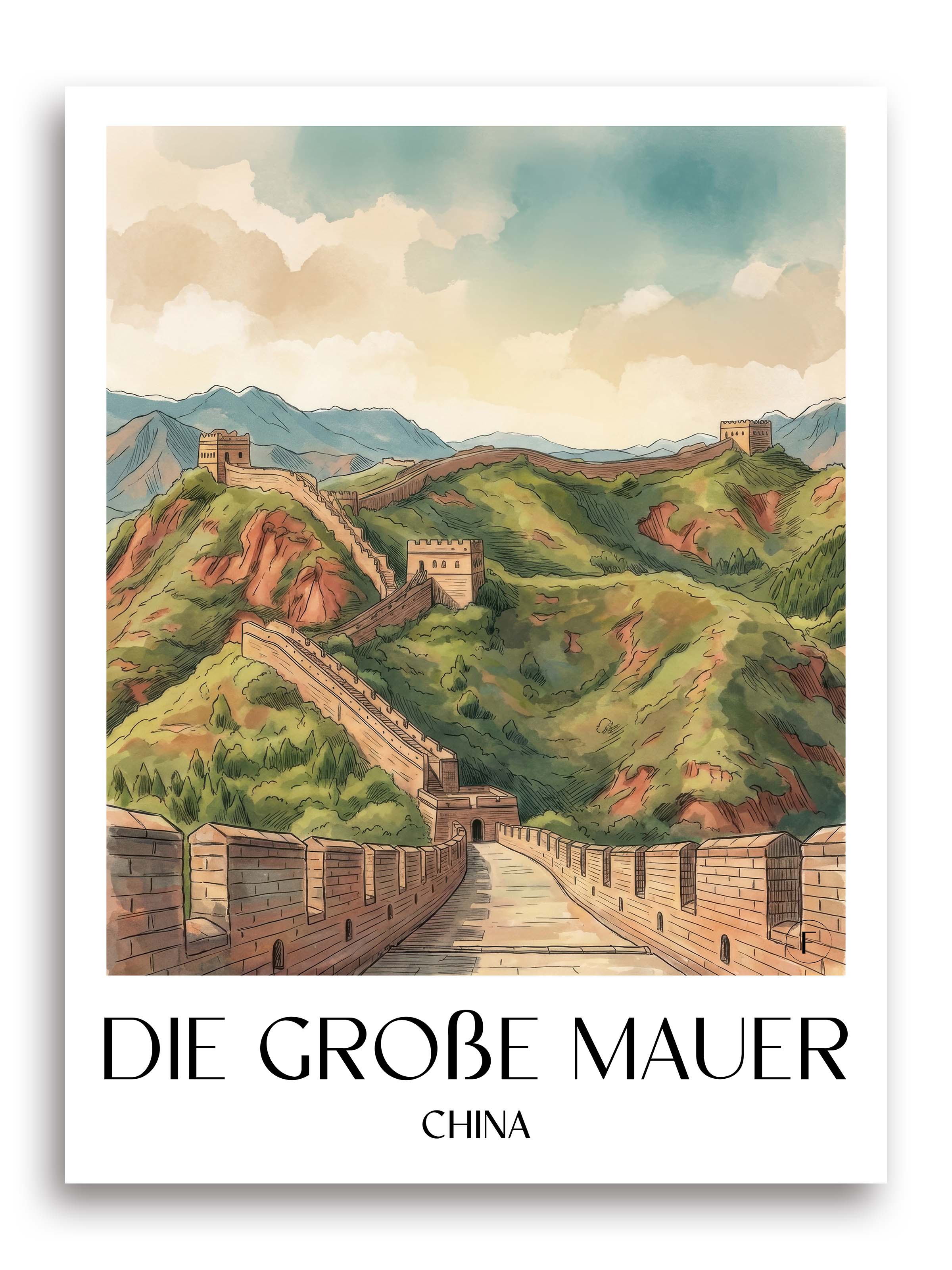 die-große-mauer-china-poster-aquarell