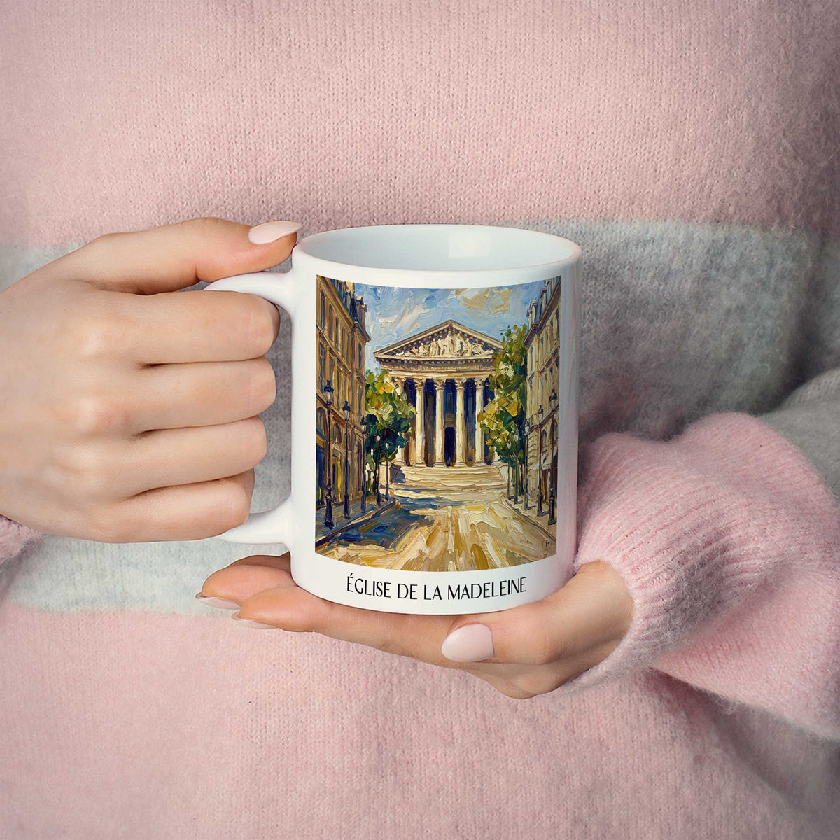 église-de-la-madeleine-paris-frankreich-kaffeebecher-oil-painting-oelgemaelde