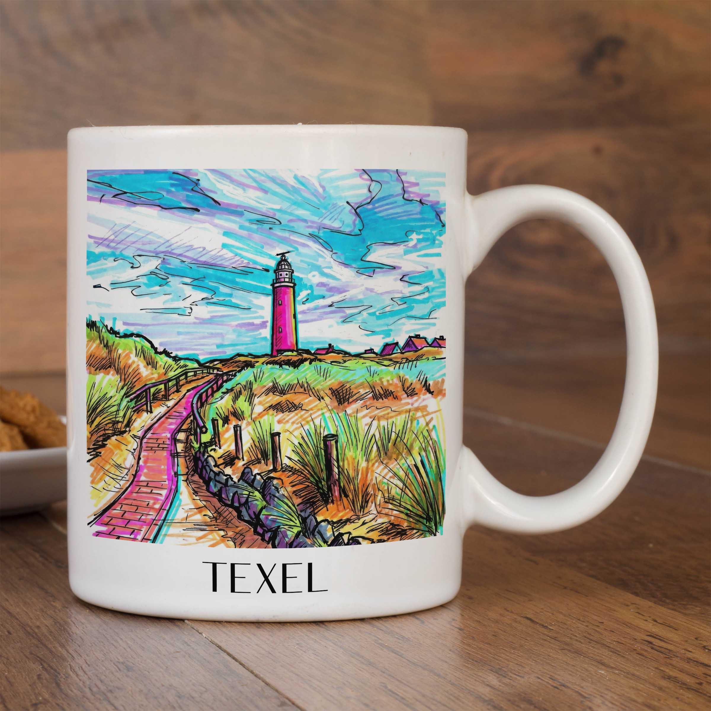 texel-niederlande-kaffeebecher-graffiti