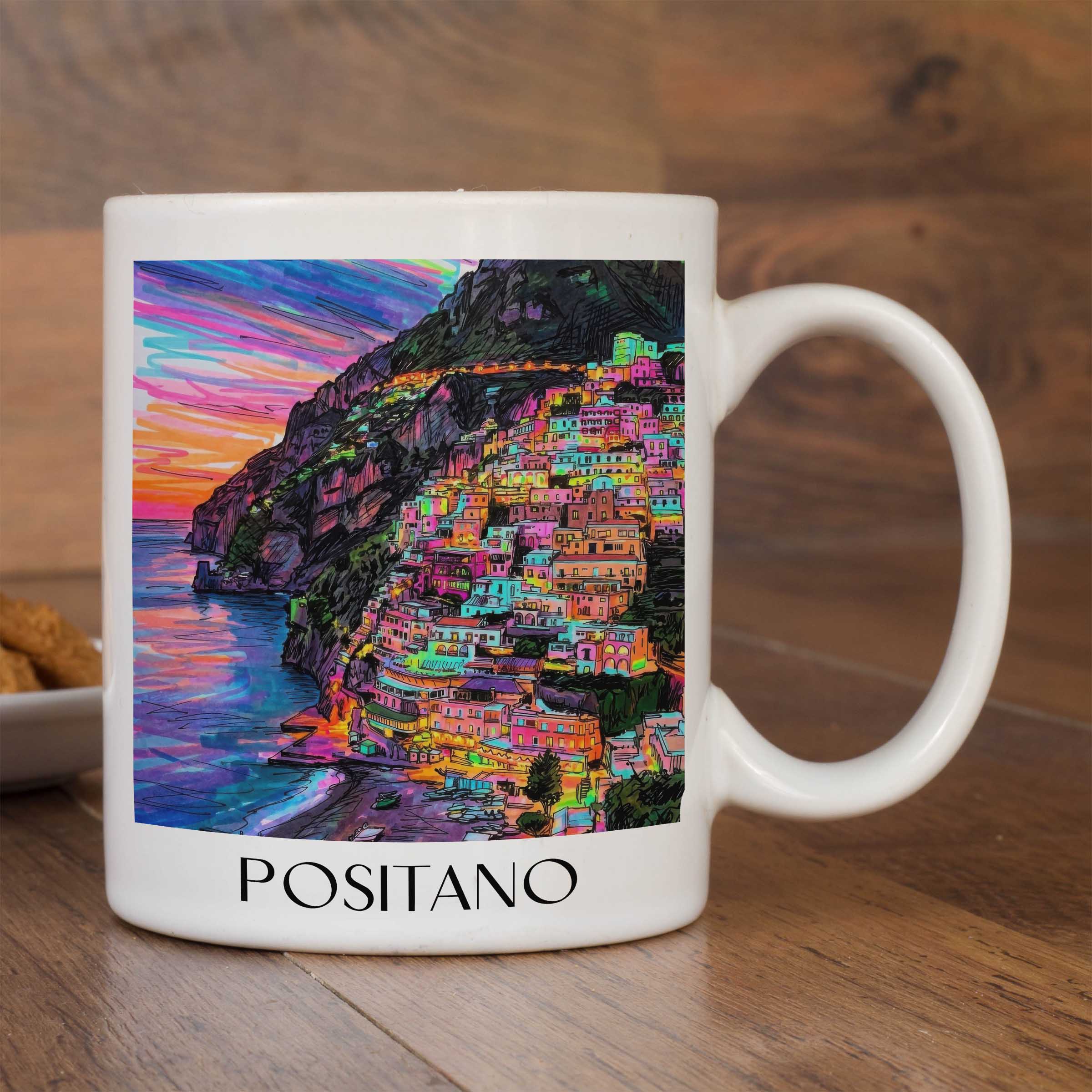 positano-amalfi-küste-italien-kaffeebecher-graffiti