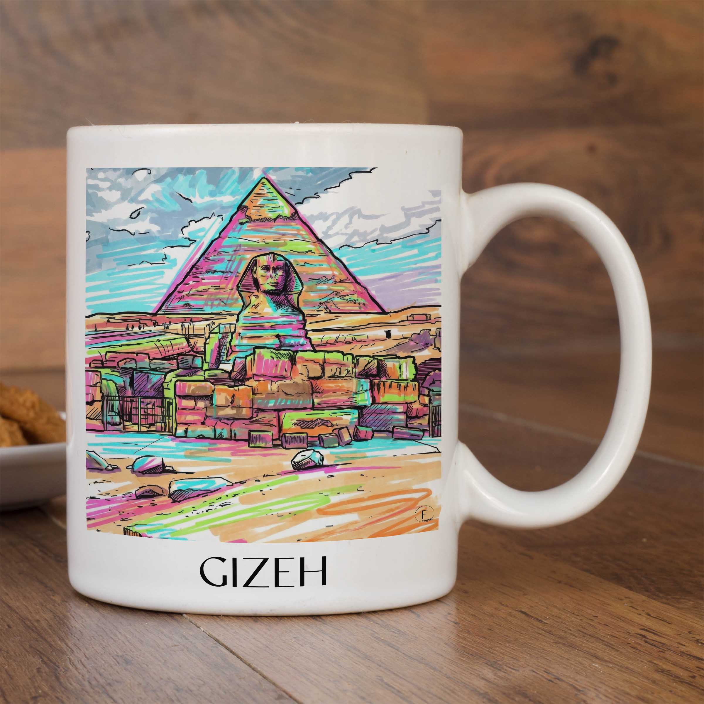gizeh-ägypten-kaffeebecher-graffiti