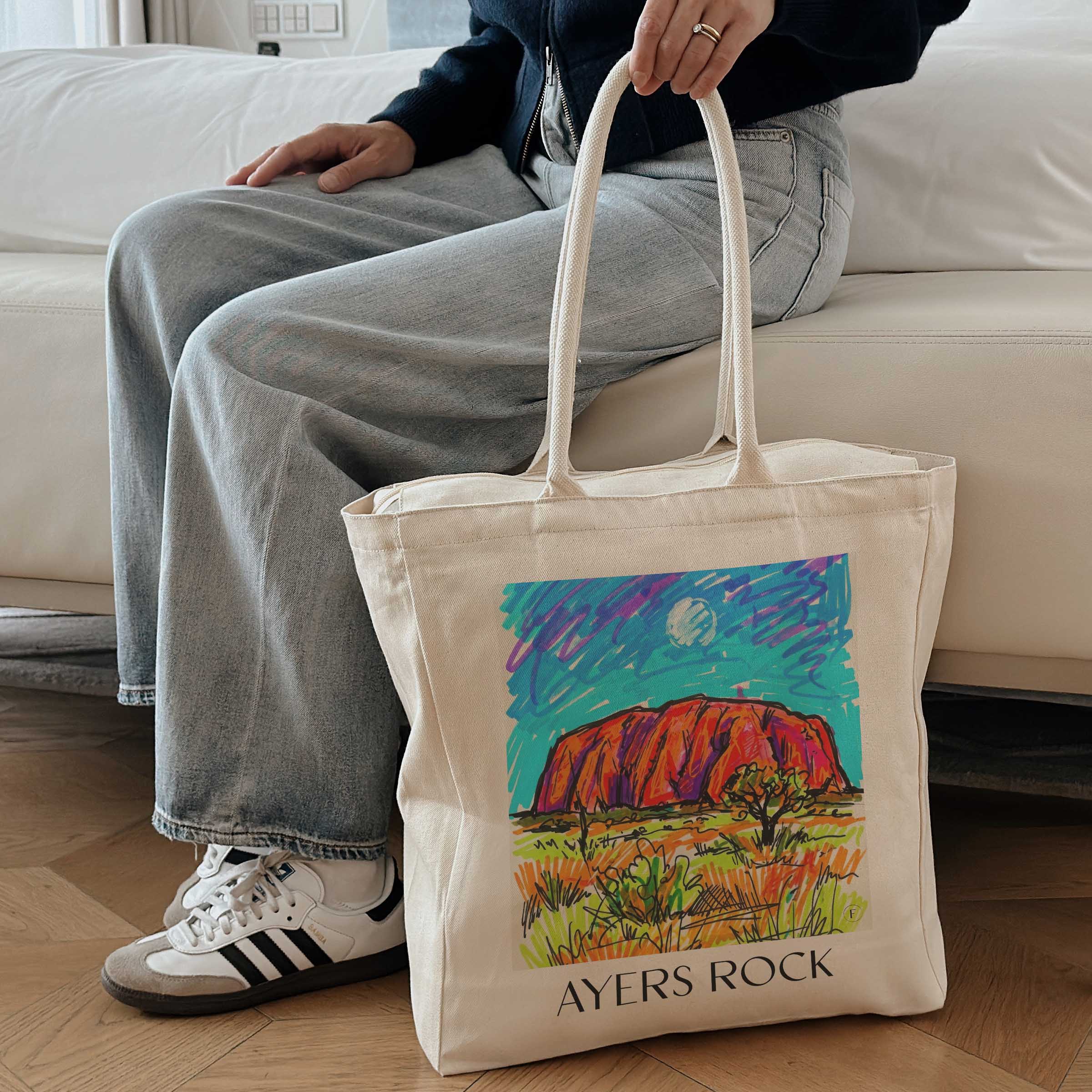 ayers-rock-australien-einkaufstasche-graffiti