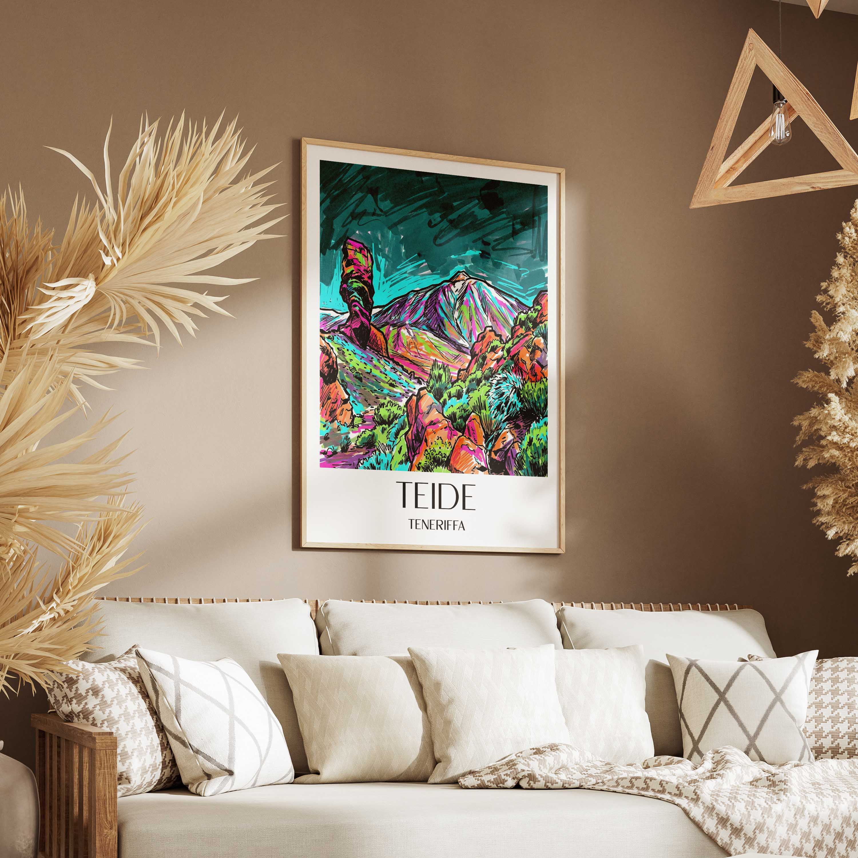 teide-teneriffa-spanien-poster-graffiti