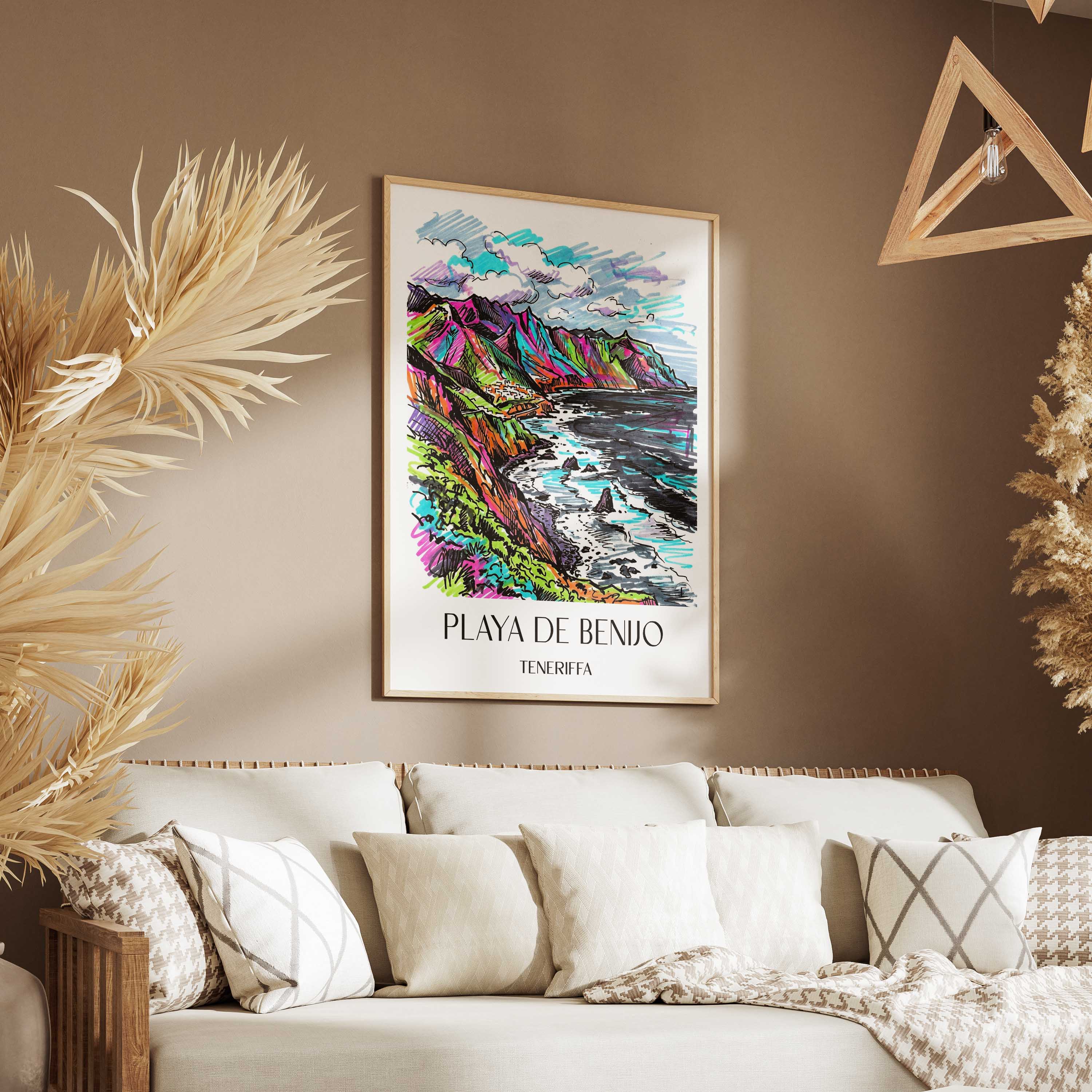 playa-de-benijo-teneriffa-spanien-poster-graffiti