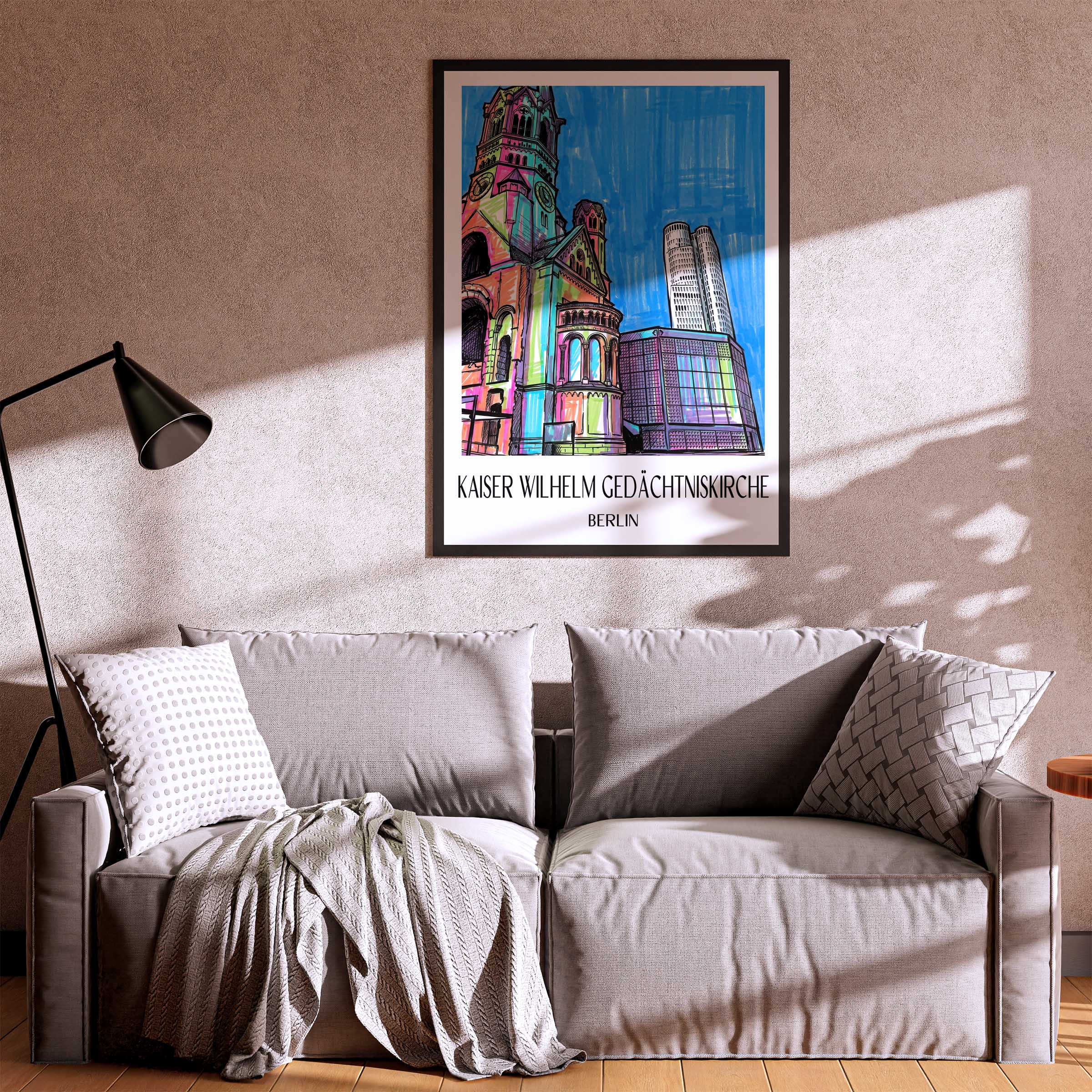 kaiser-wilhelm-gedächtniskirche-berlin-deutschland-poster-graffiti