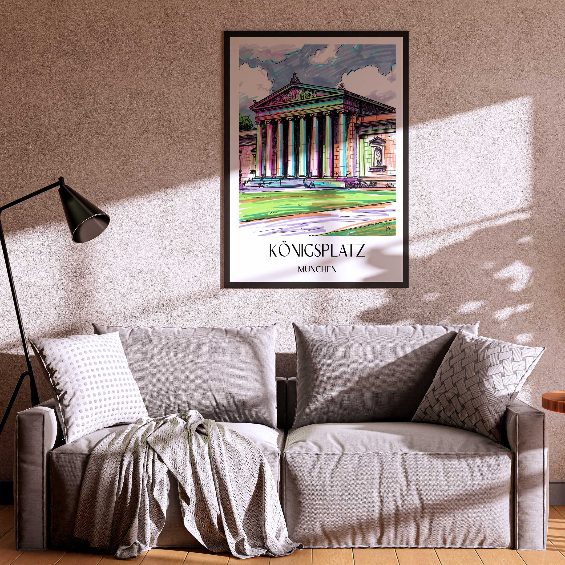 königsplatz-münchen-deutschland-poster-graffiti