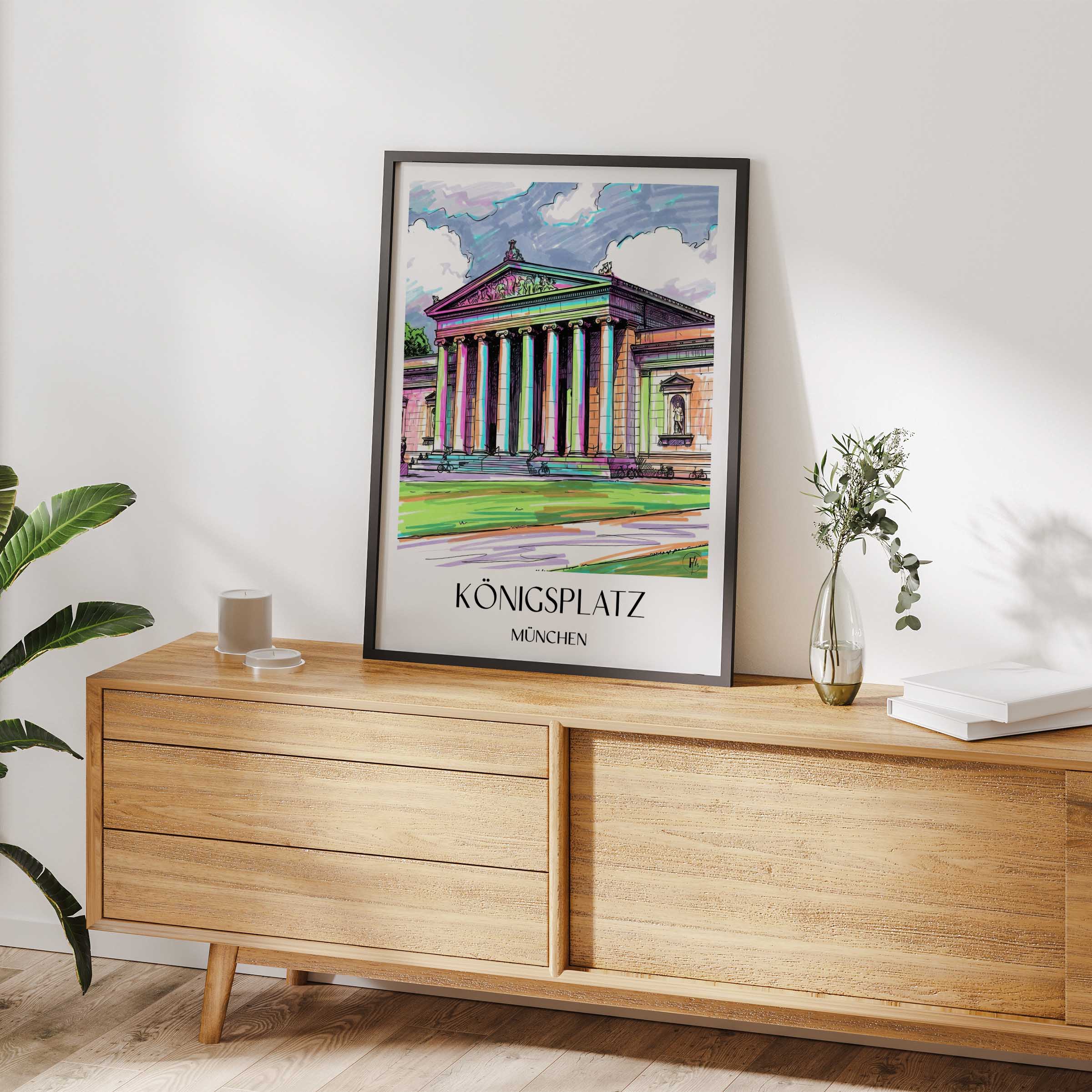 königsplatz-münchen-deutschland-poster-graffiti