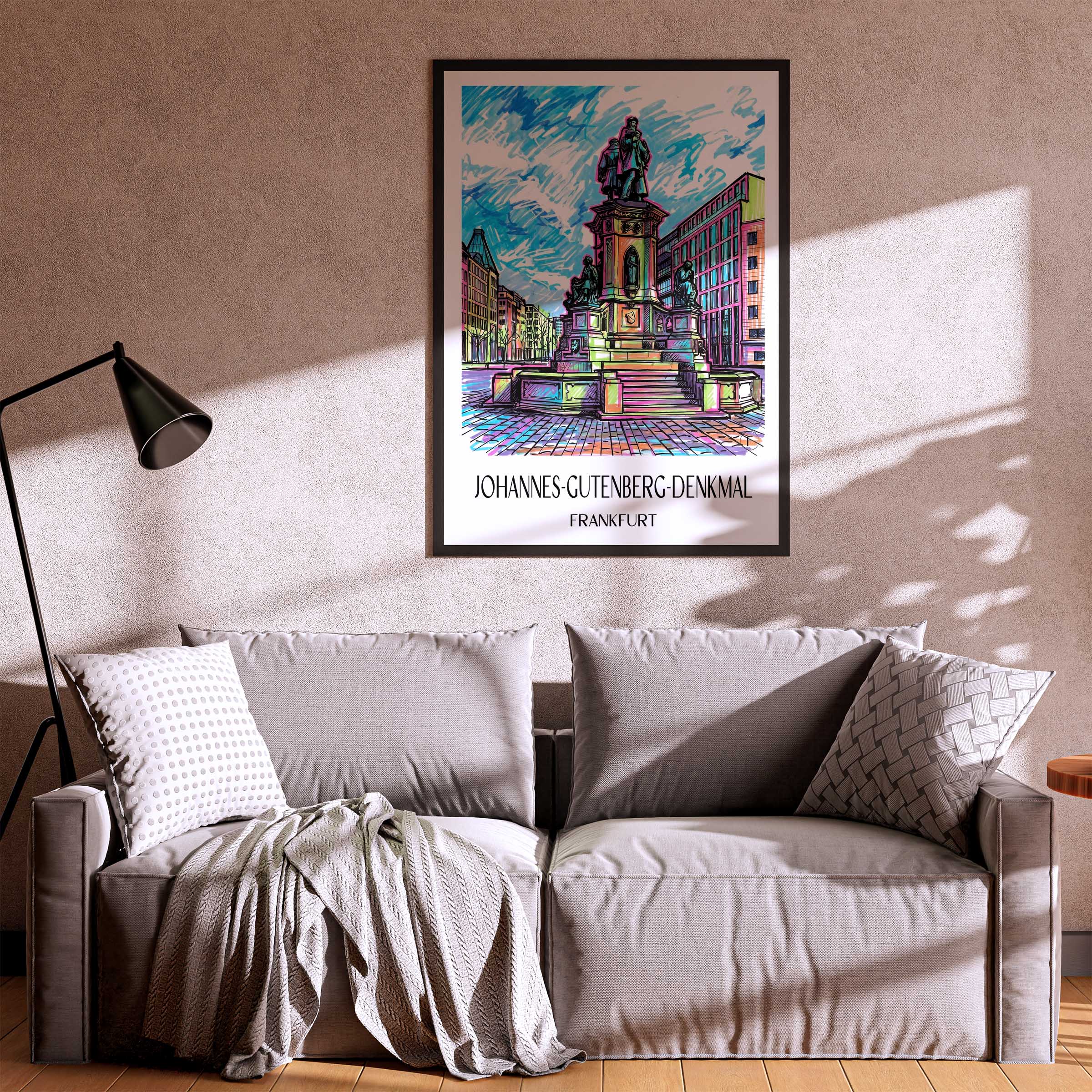 johannes-gutenberg-denkmal-frankfurt--deutschland-poster-graffiti