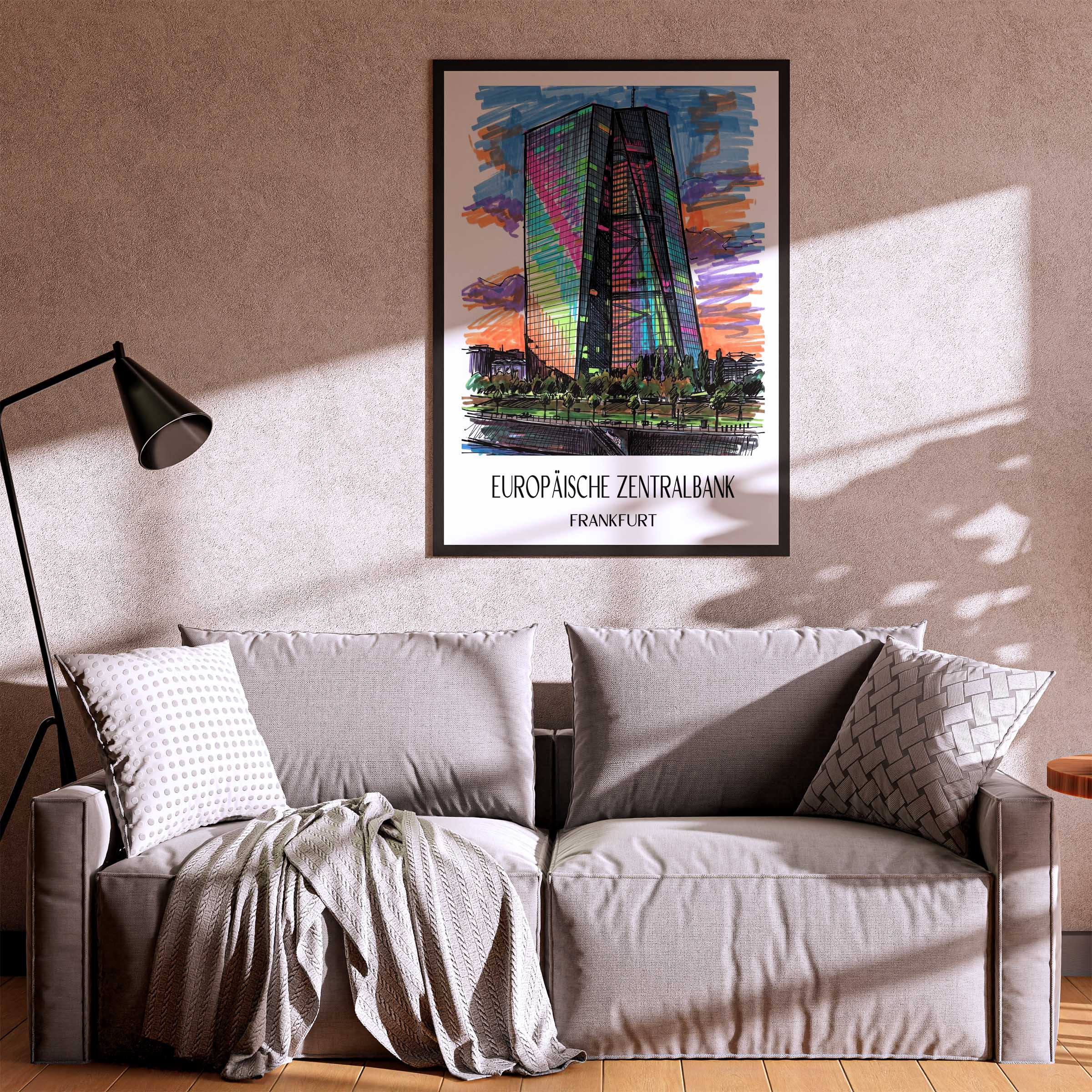 europäische-zentralbank-frankfurt-deutschland-poster-graffiti