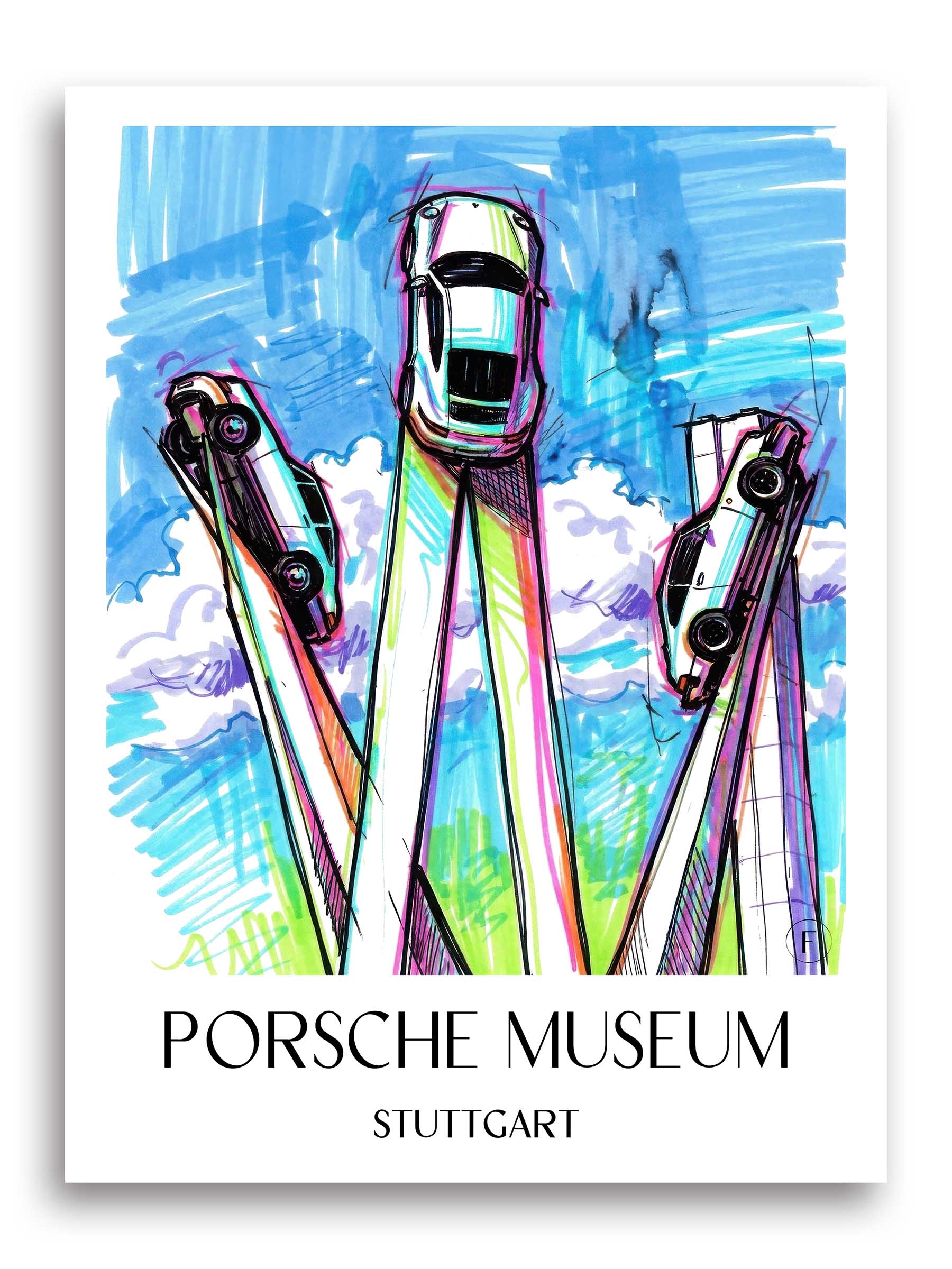 porsche-museum-stuttgart-deutschland-poster-graffiti