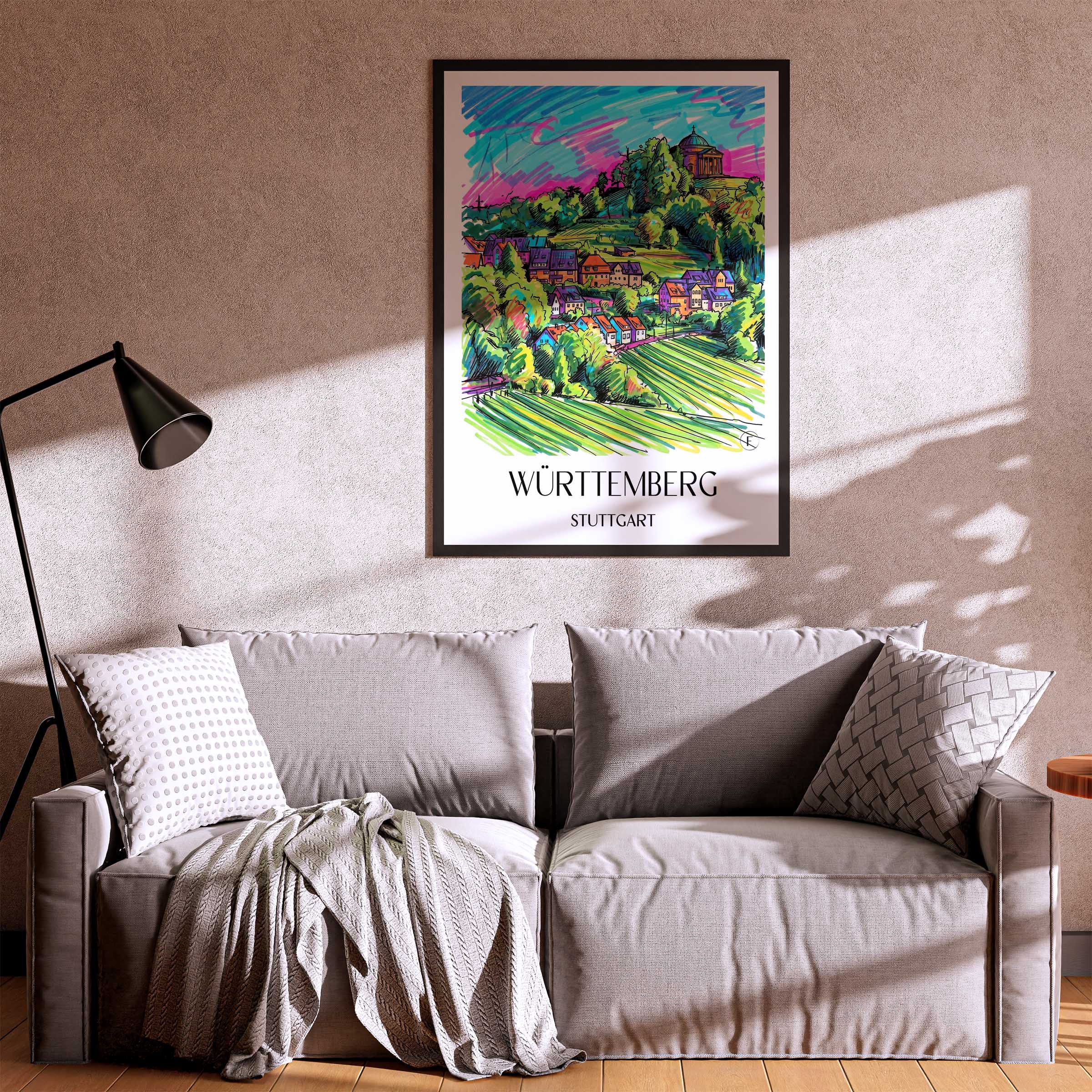 württemberg-stuttgart-deutschland-poster-graffiti