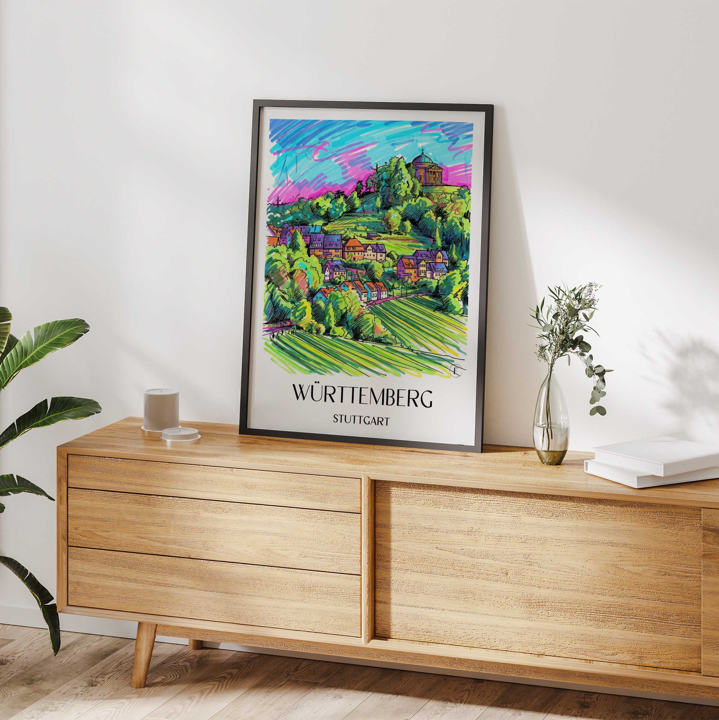württemberg-stuttgart-deutschland-poster-graffiti