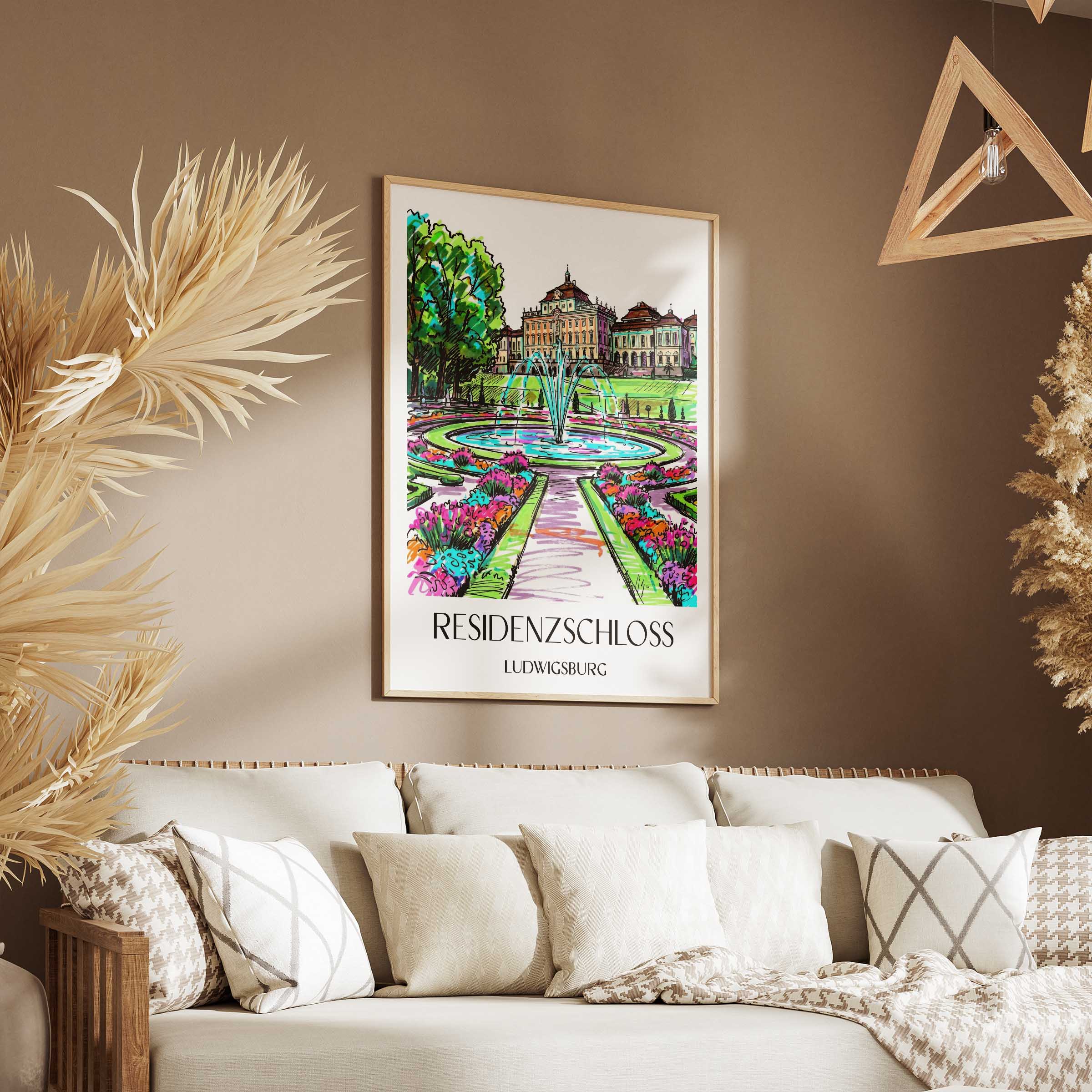 residenzschloss-ludwigsburg-deutschland-poster-graffiti