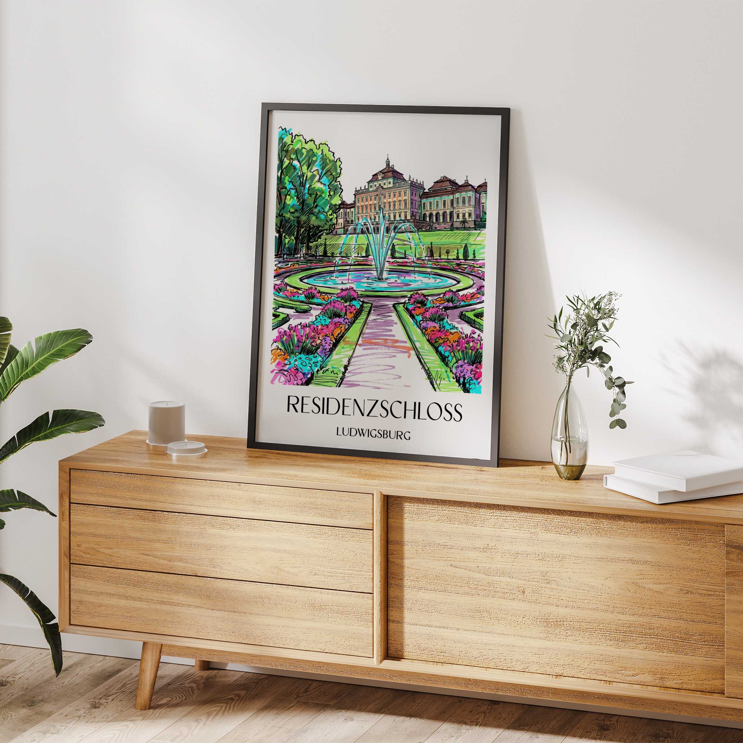 residenzschloss-ludwigsburg-deutschland-poster-graffiti