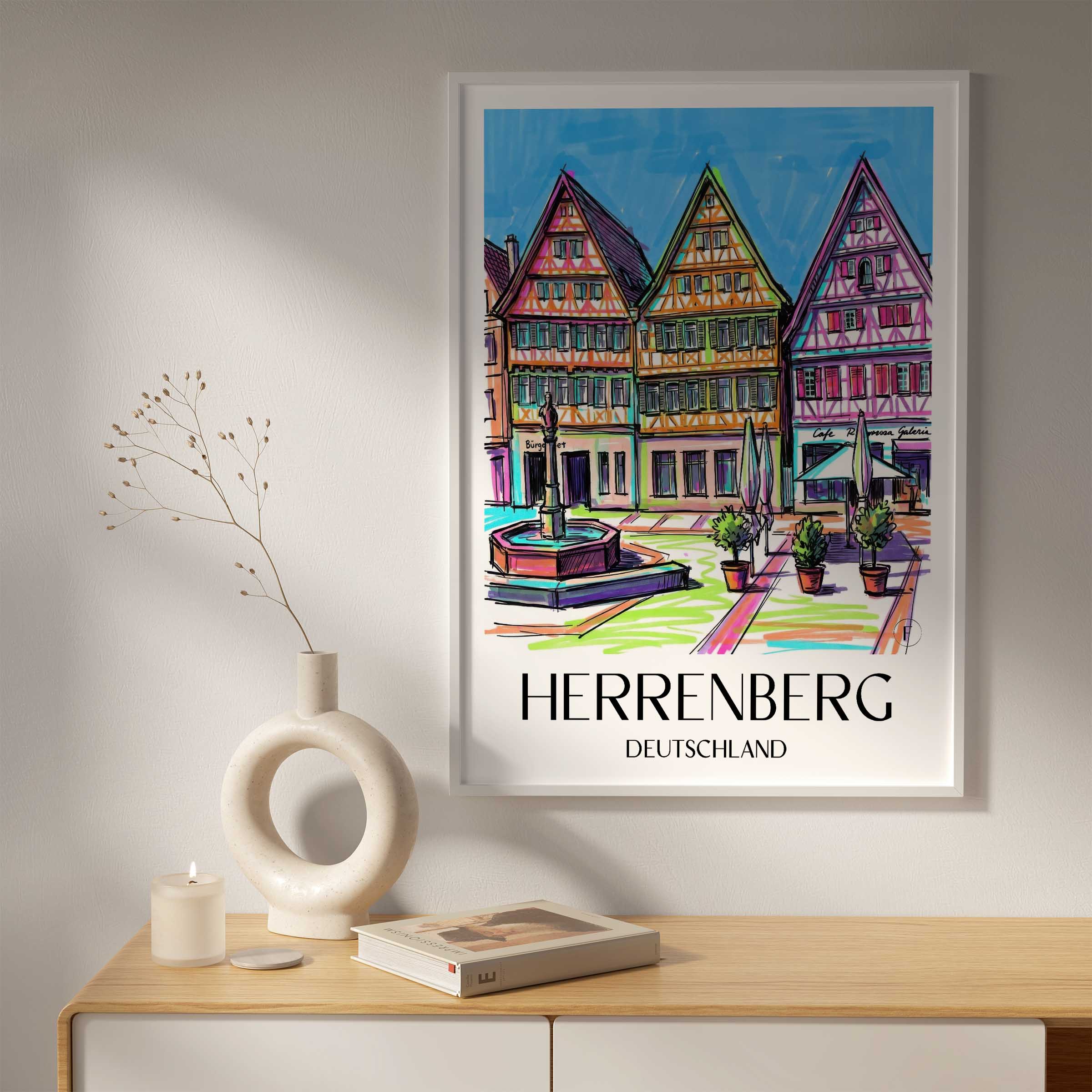 herrenberg-deutschland-poster-graffiti