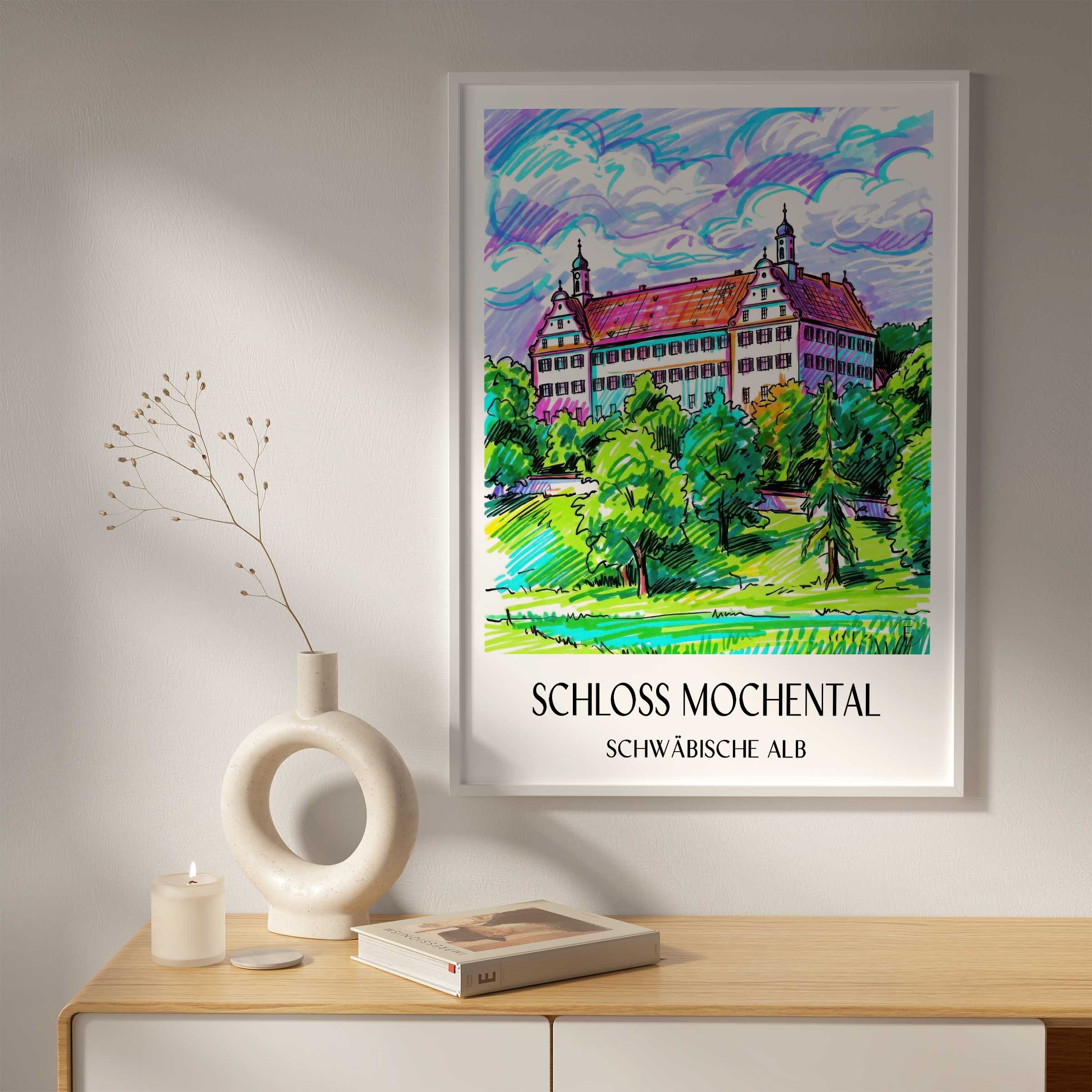 schloss-mochental-schwäbische-alb-deutschland-poster-graffiti