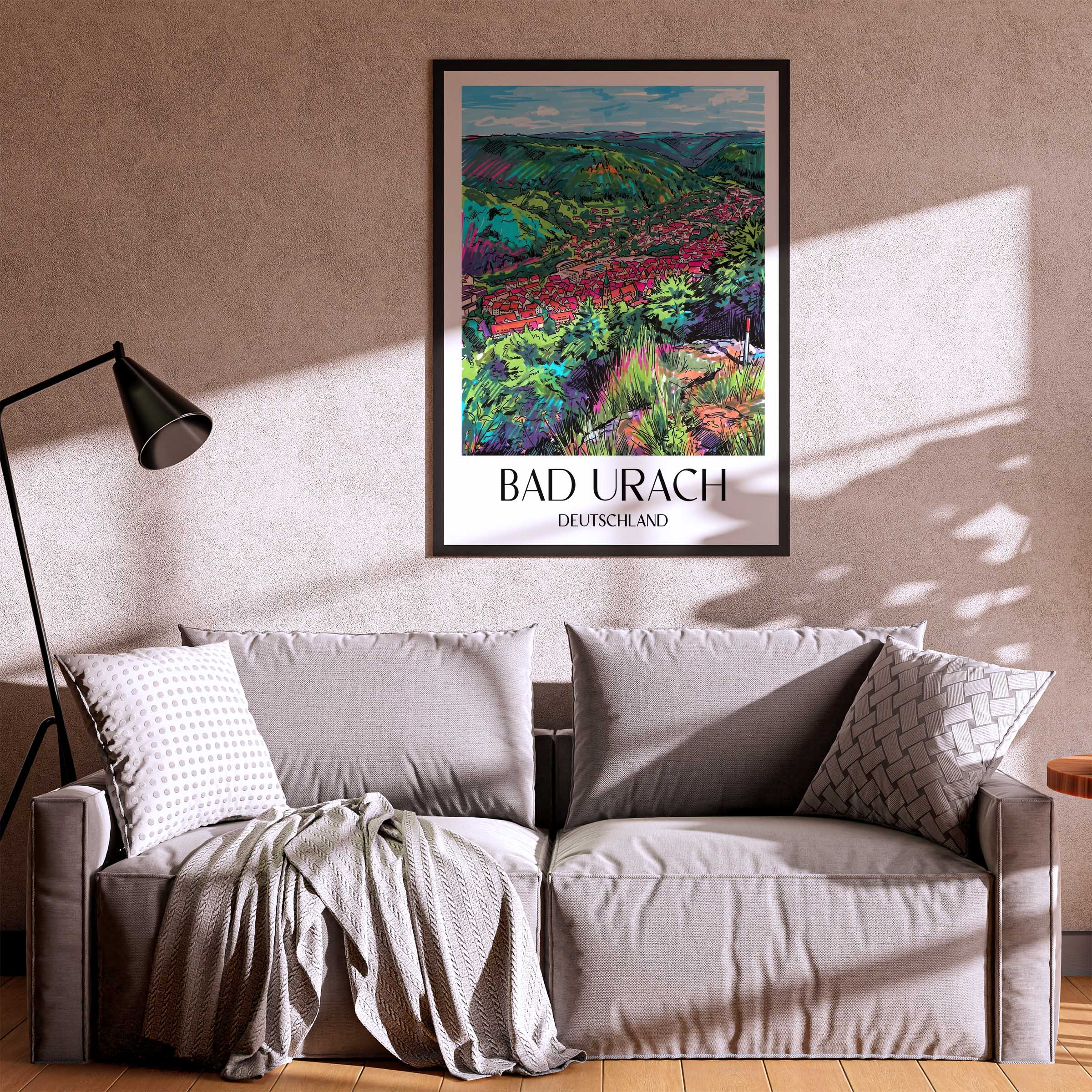 bad-urach-deutschland-poster-graffiti