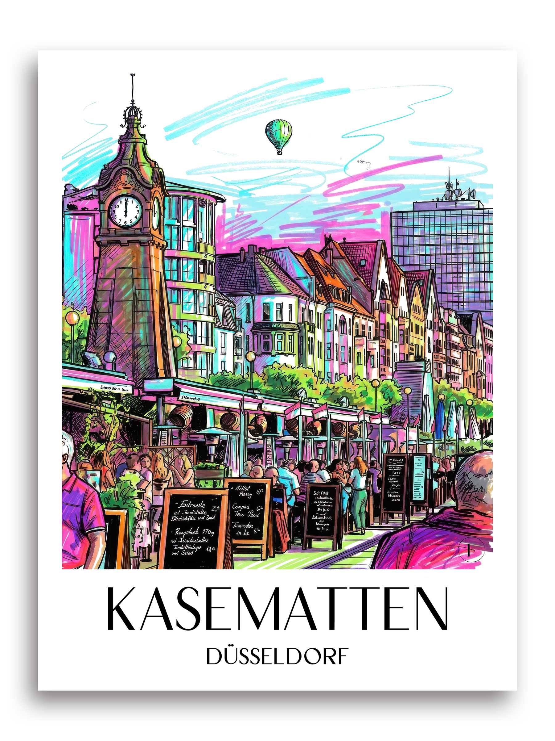 kasematten-düsseldorf-deutschland-poster-graffiti