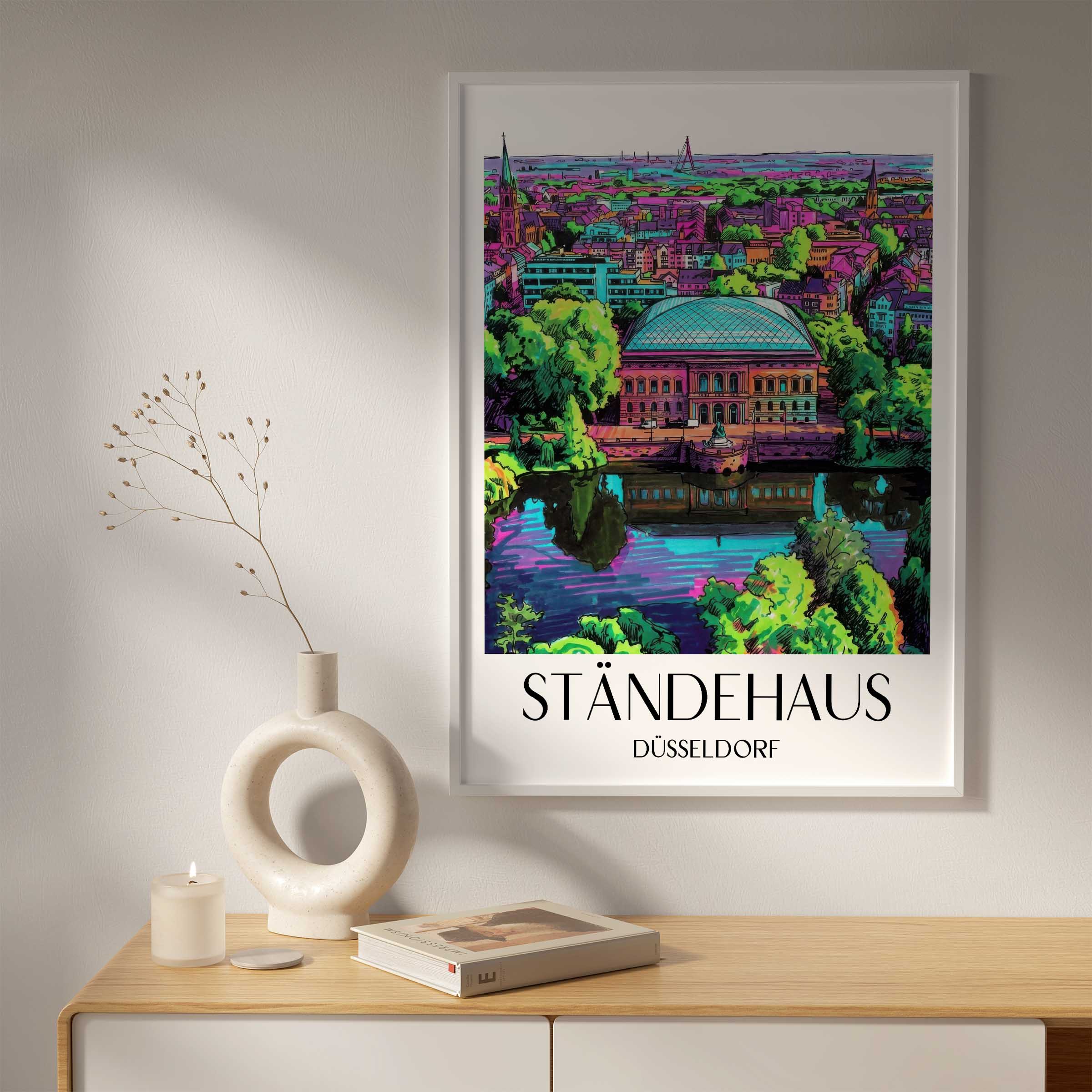 ständehaus-düsseldorf-deutschland-poster-graffiti