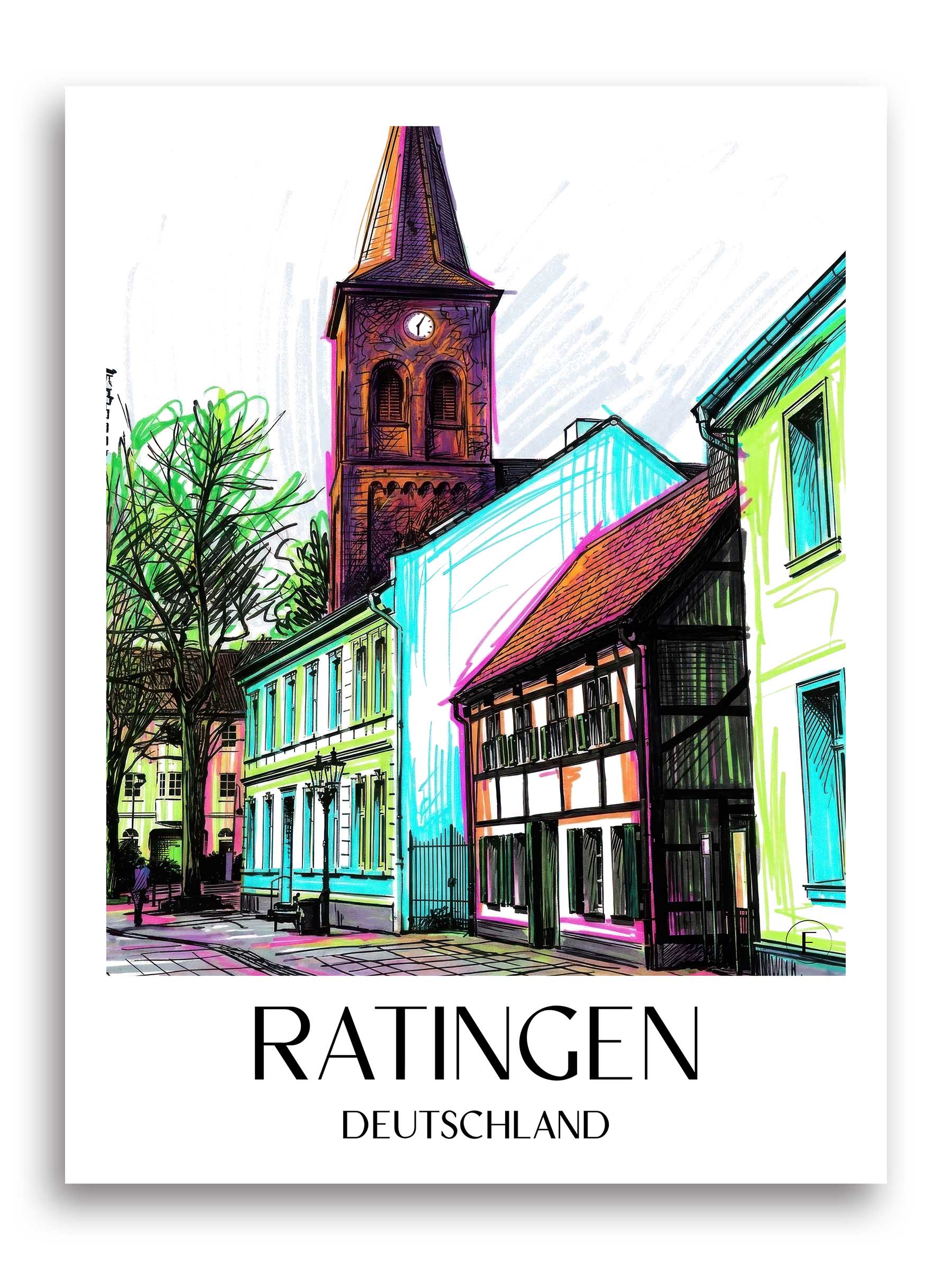 ratingen-deutschland-poster-graffiti
