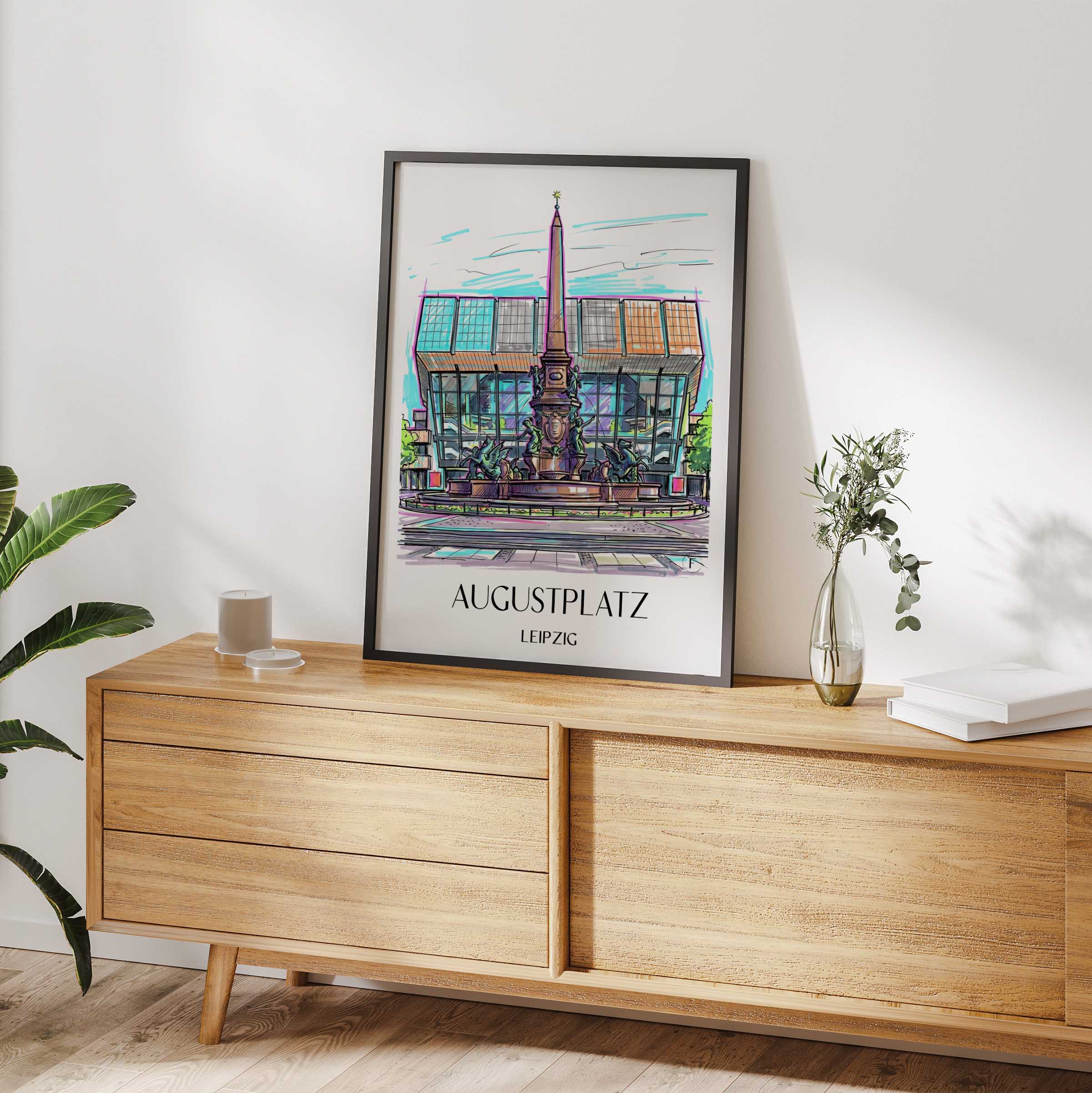augustplatz-leipzig-deutschland-poster-graffiti