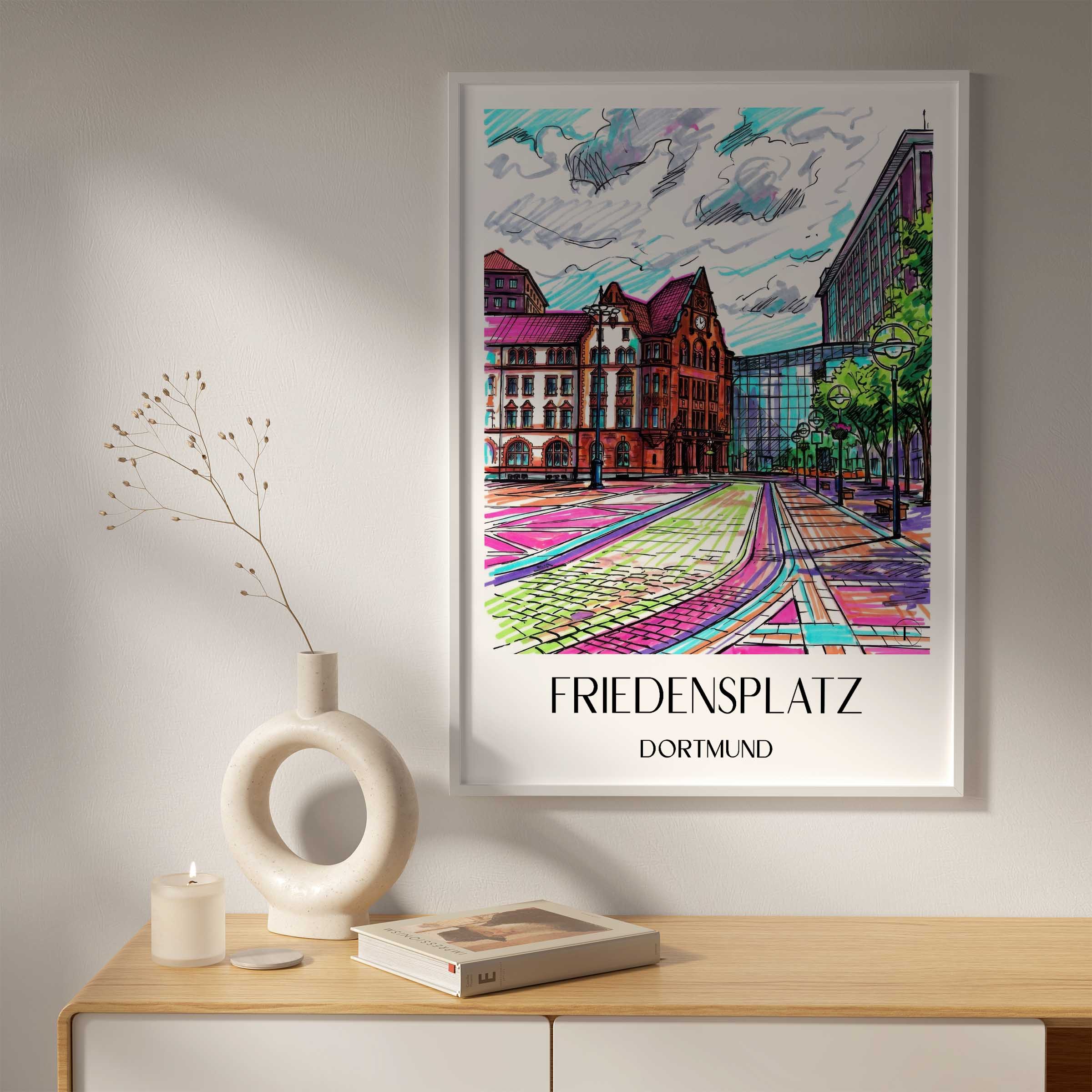 friedensplatz-dortmund-deutschland-poster-graffiti