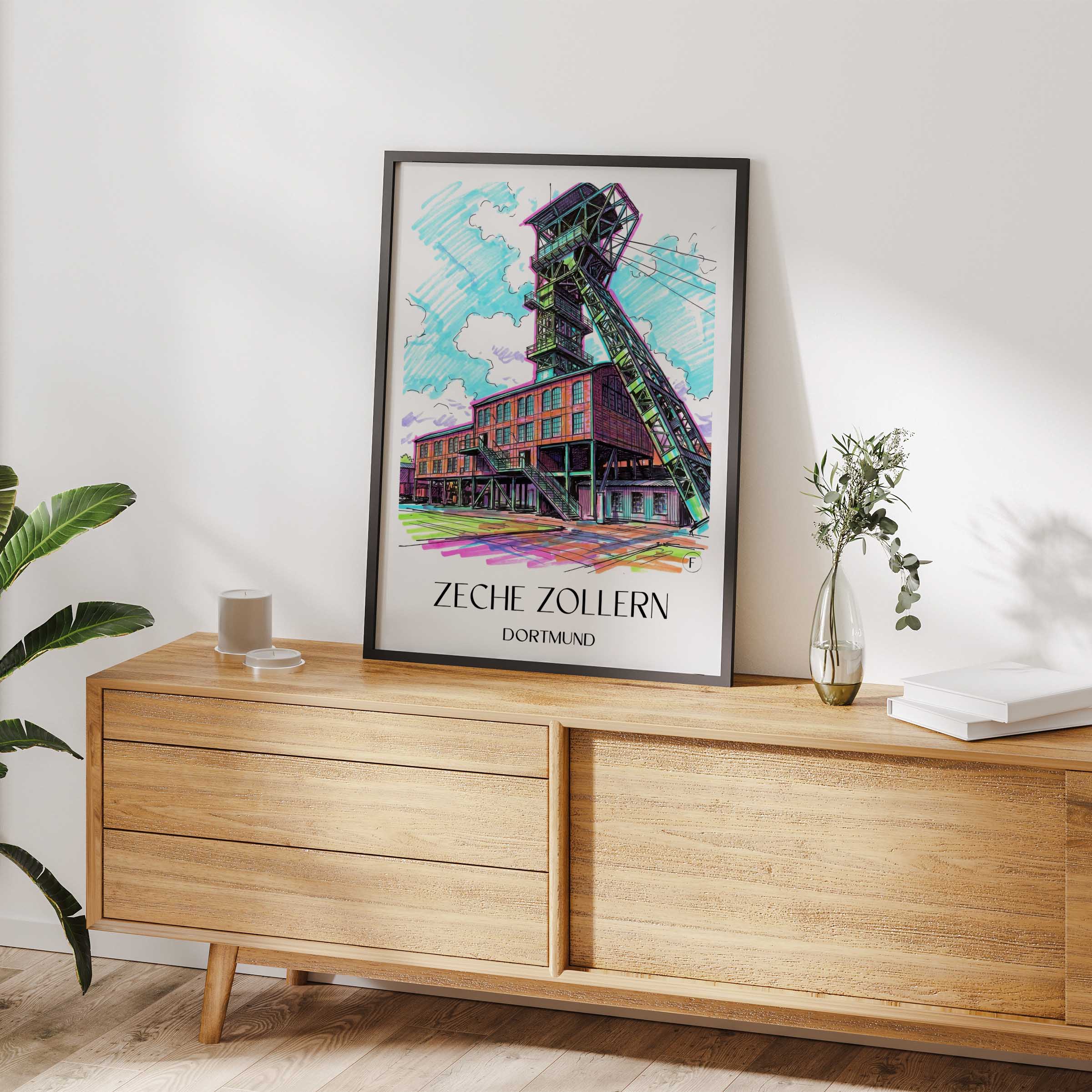 zeche-zollern-dortmund-deutschland-poster-graffiti
